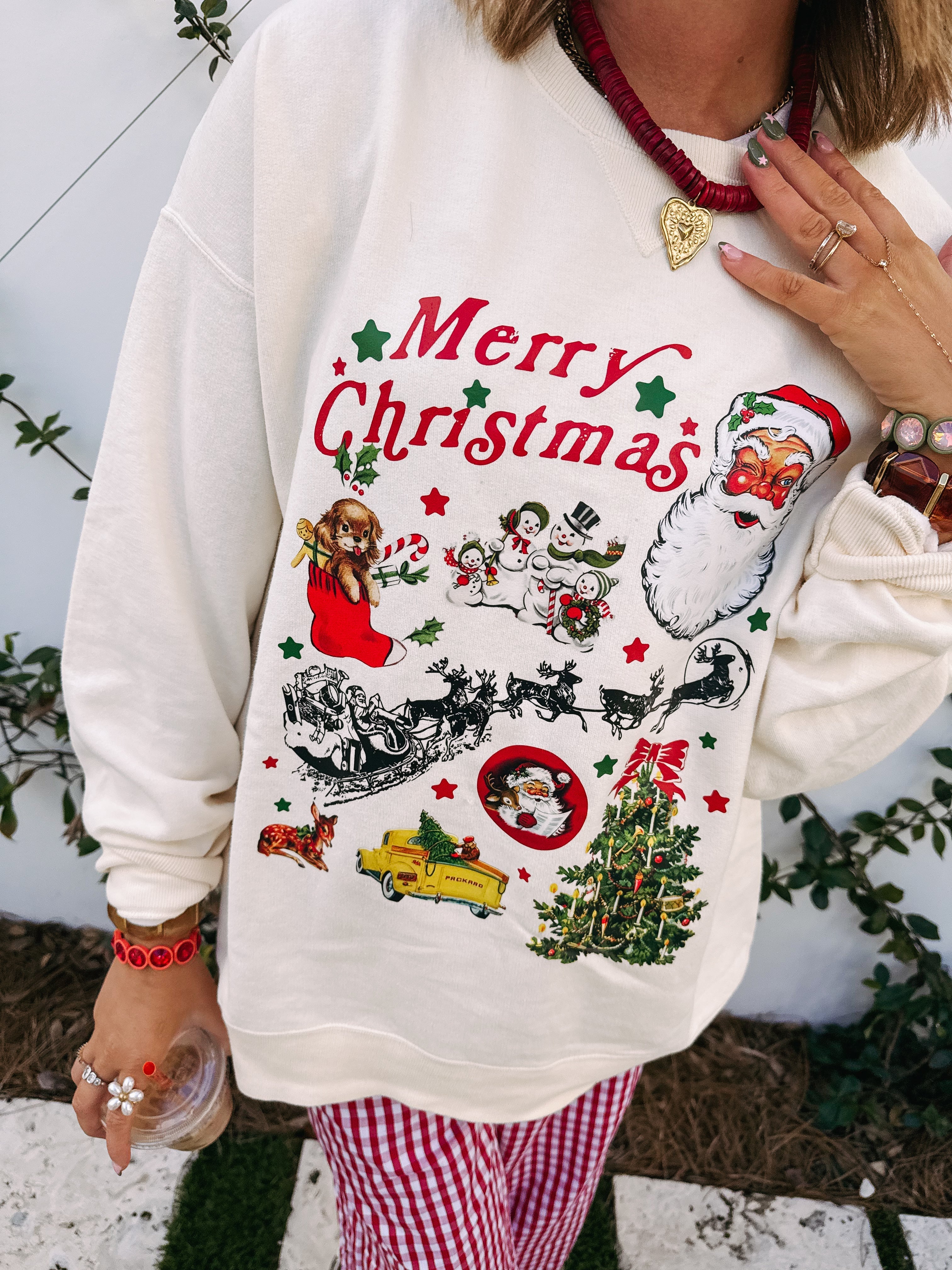 Santa's Sleigh Sweatshirt