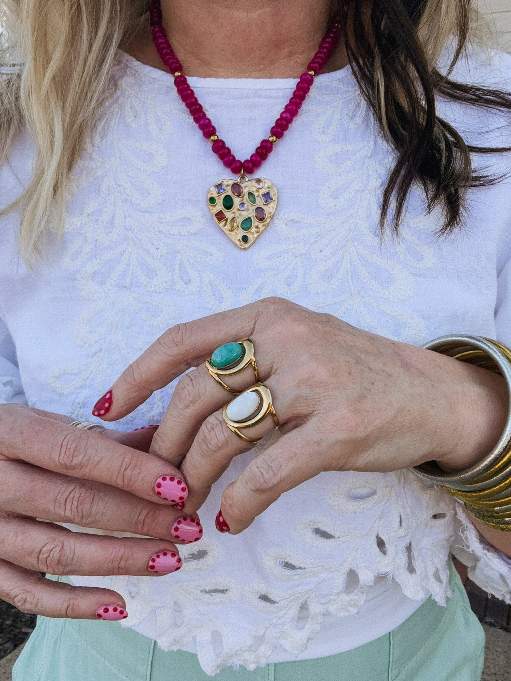 Jasmine Oval Ring || Choose Color