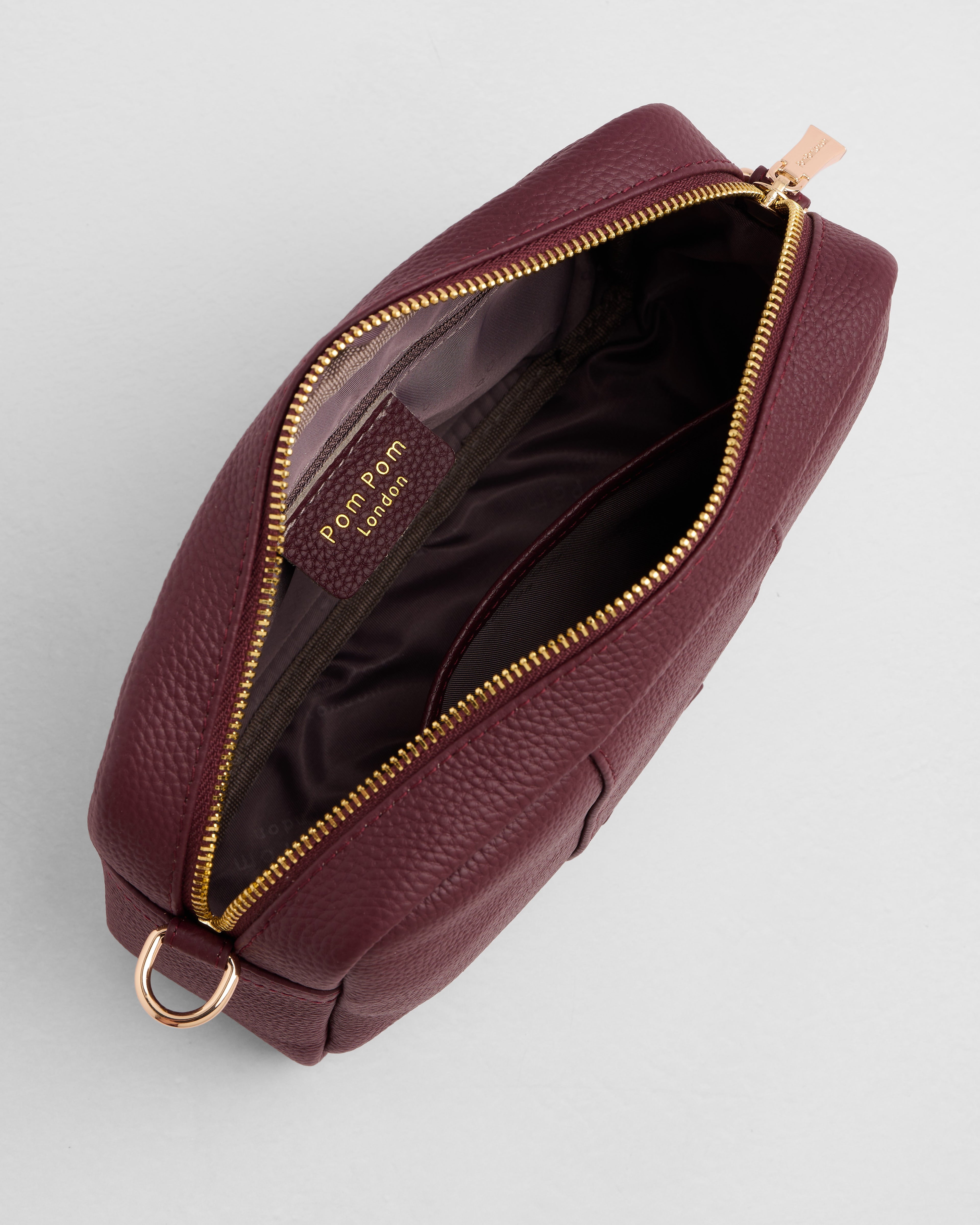 Pom Pom London City Dark Maroon