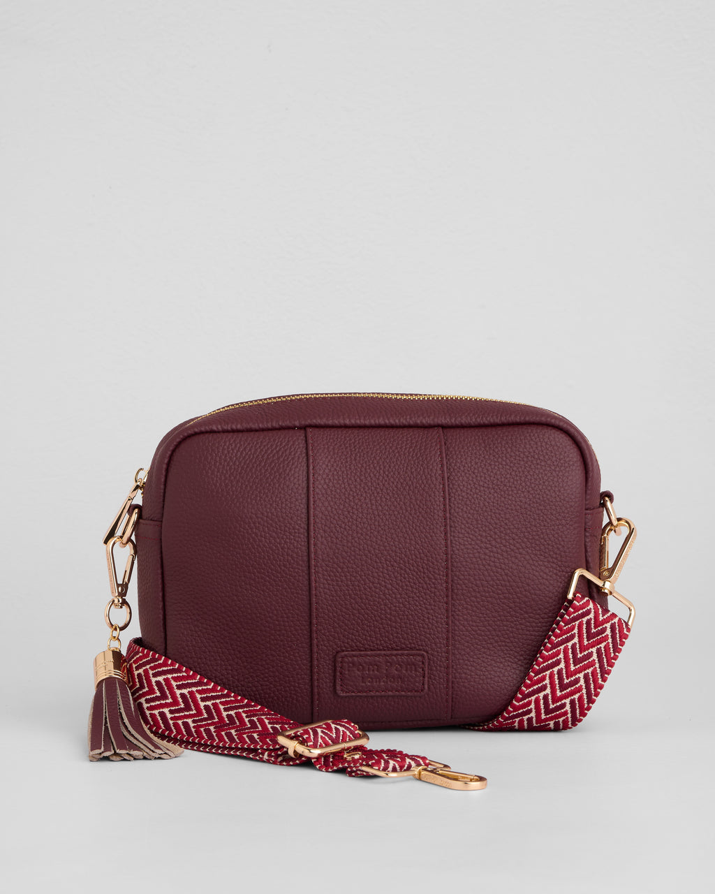Pom Pom London City Dark Maroon