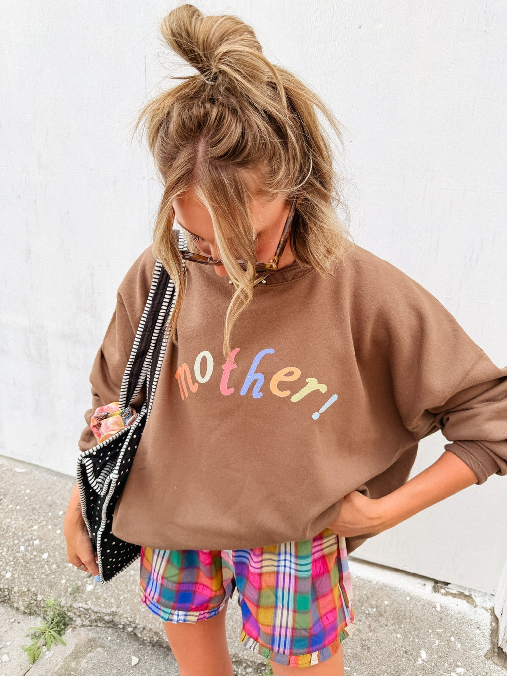 Multicolor Mother! Sweatshirt - Brown