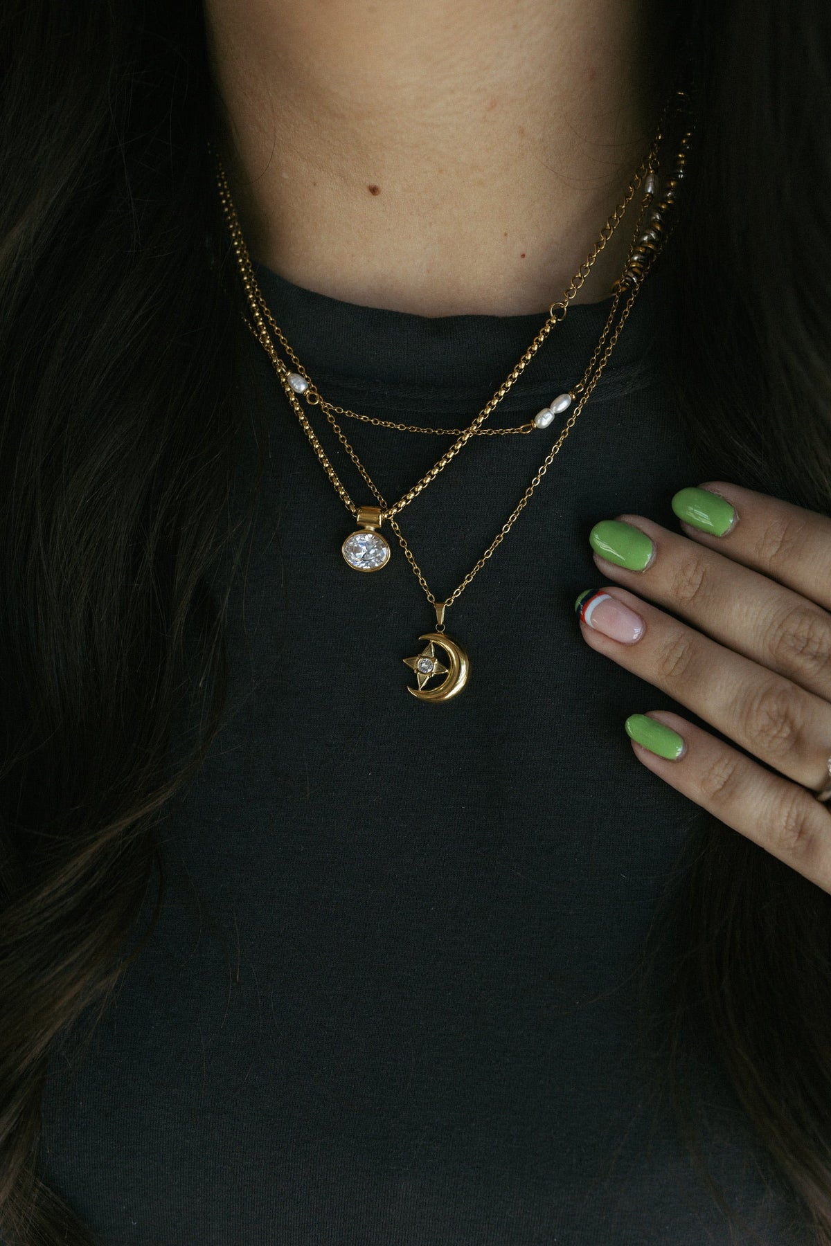 Moonstruck Crystal Necklace 2