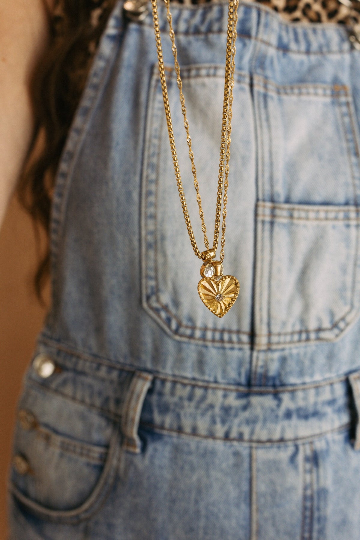 Lovestruck Crystal Heart Necklace 3