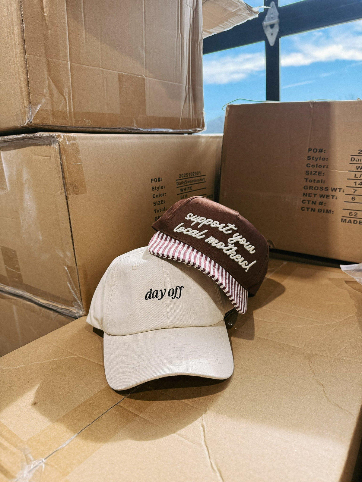 Day Off Dad Cap - Cream