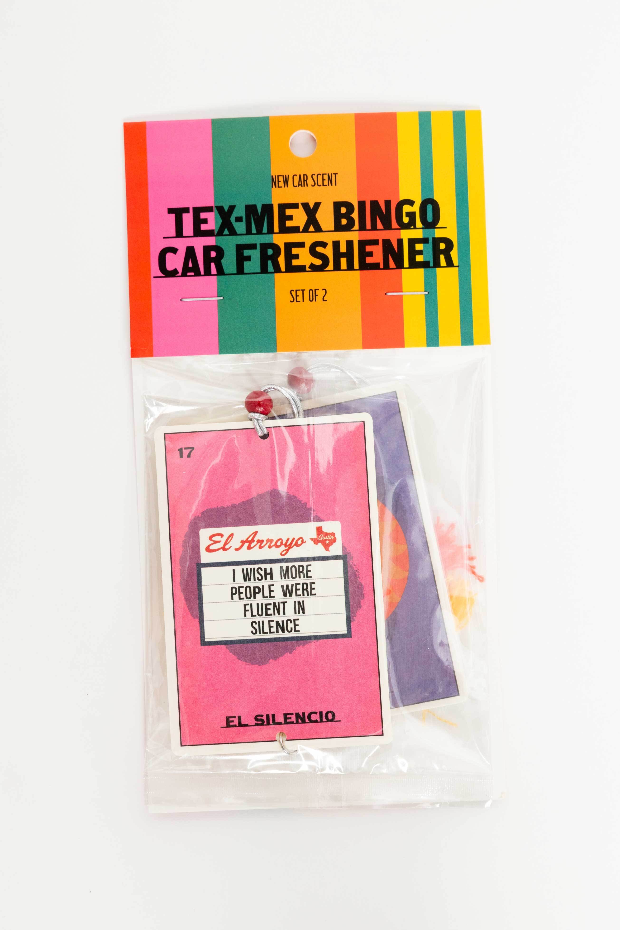 Tex-Mex Bingo Car Air Freshener (2 Pack) - El Sol
