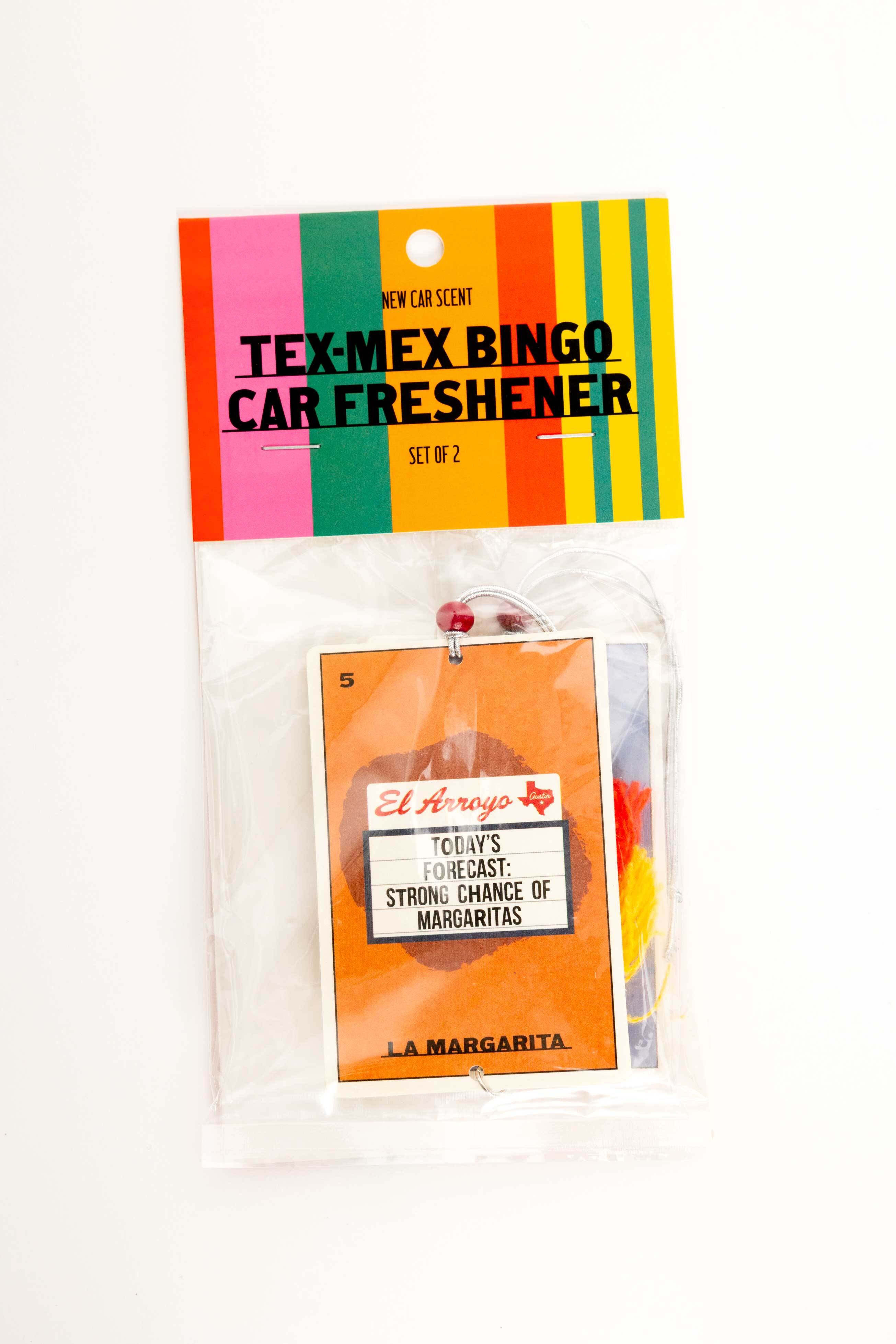 Tex-Mex Bingo Car Air Freshener (2 Pack) - La Margarita