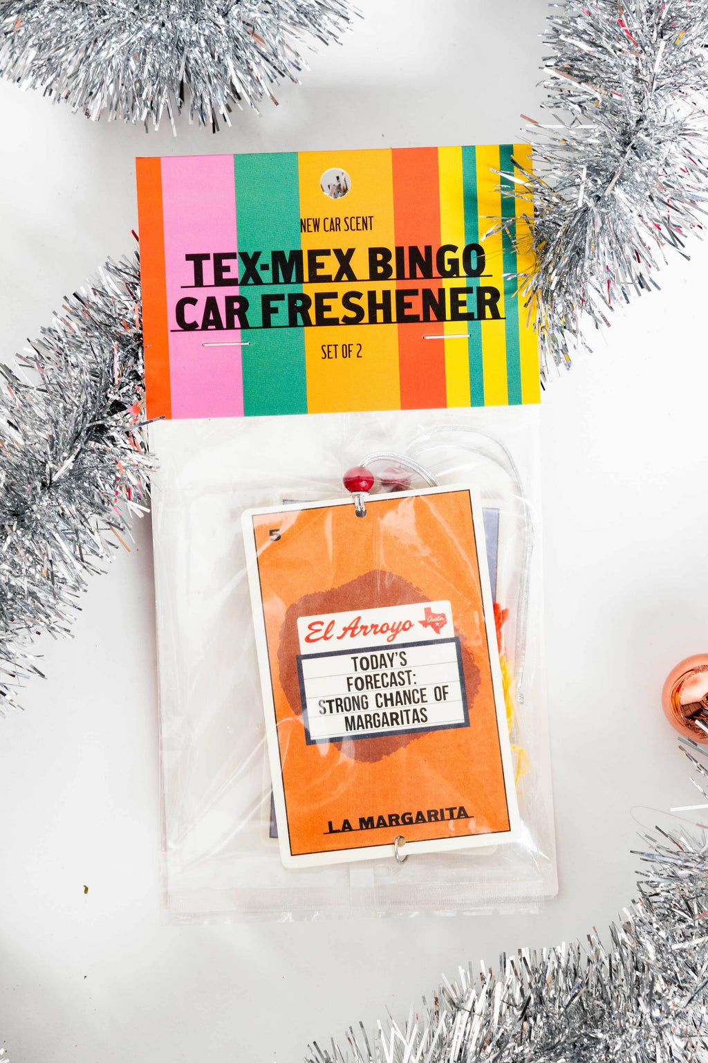 Tex-Mex Bingo Car Air Freshener (2 Pack) - La Margarita
