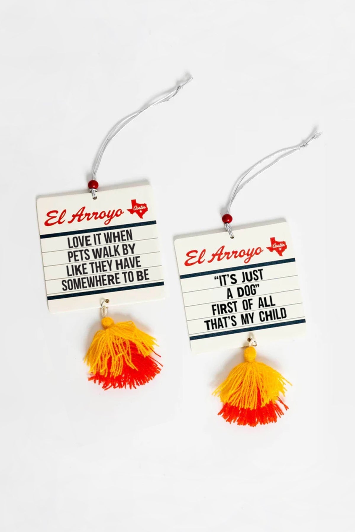 Marquee Car Freshener (2 Pack) - Just A Dog