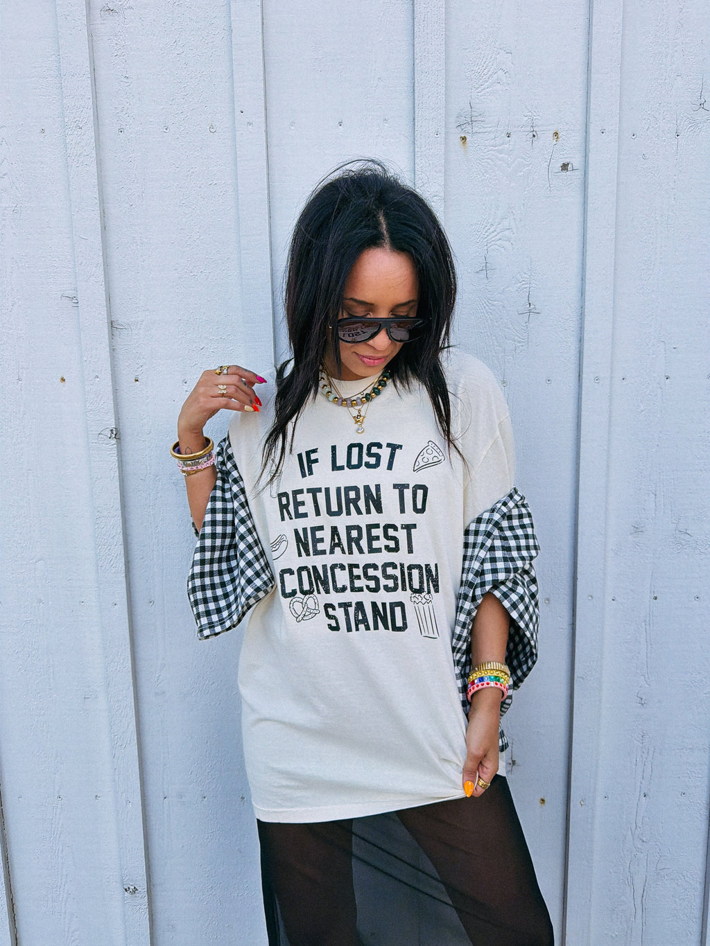 Concession Stand Graphic Tee - Ivory