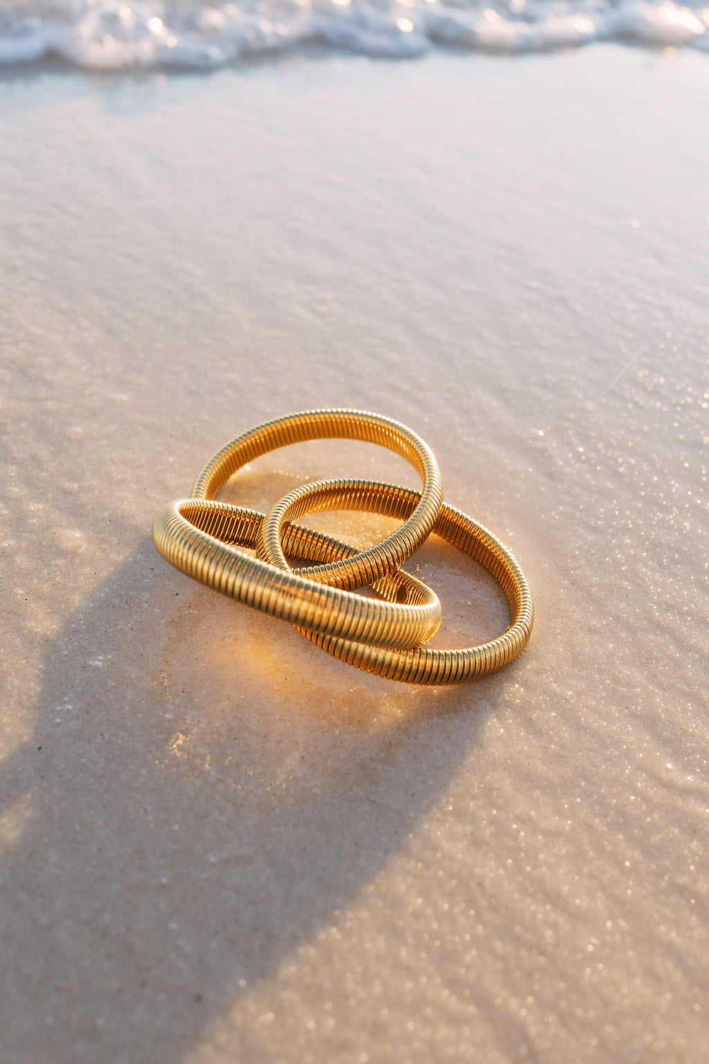 Triple Stack Bracelet - Gold