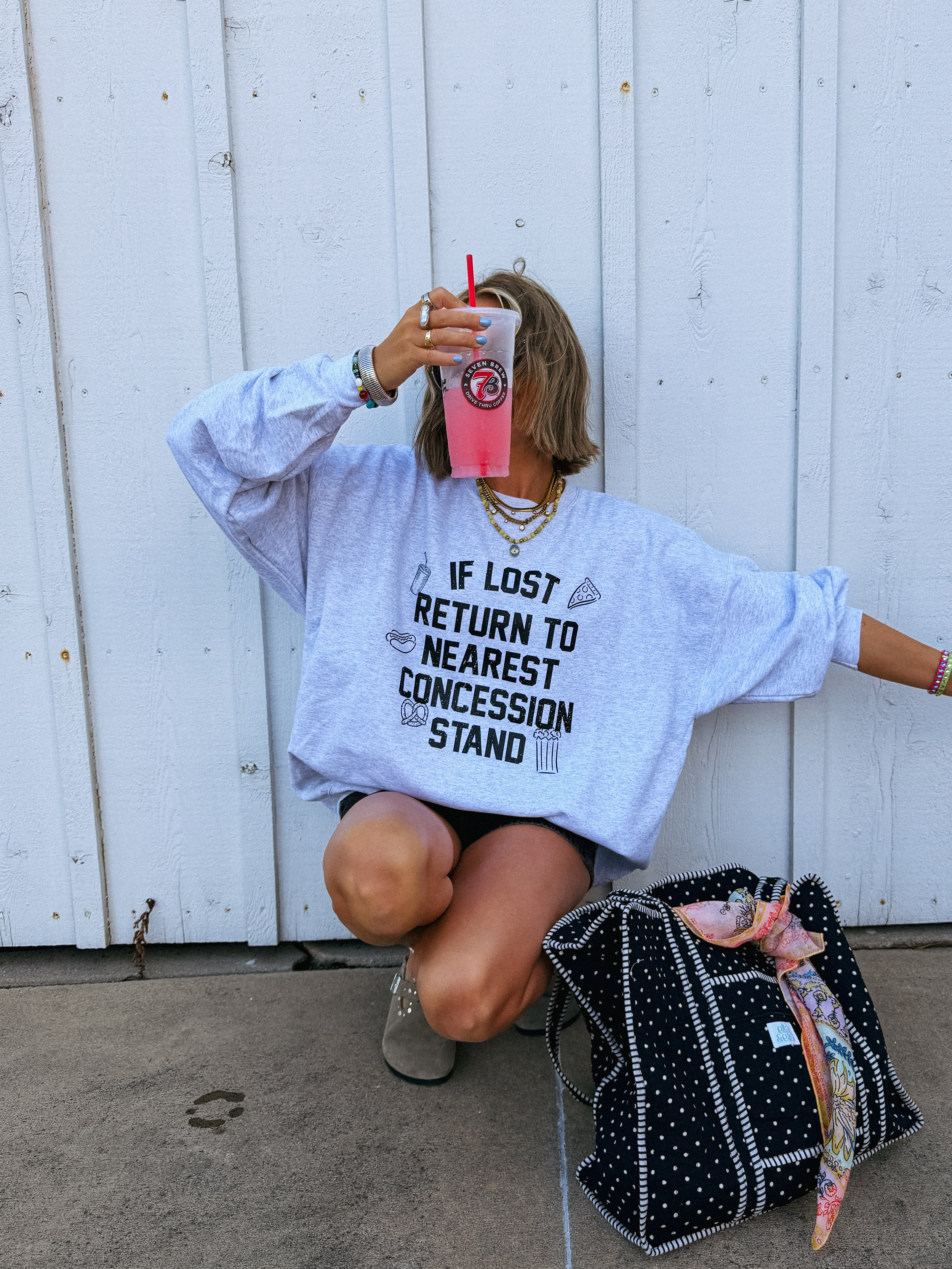 Concession Stand Sweatshirt - Ash