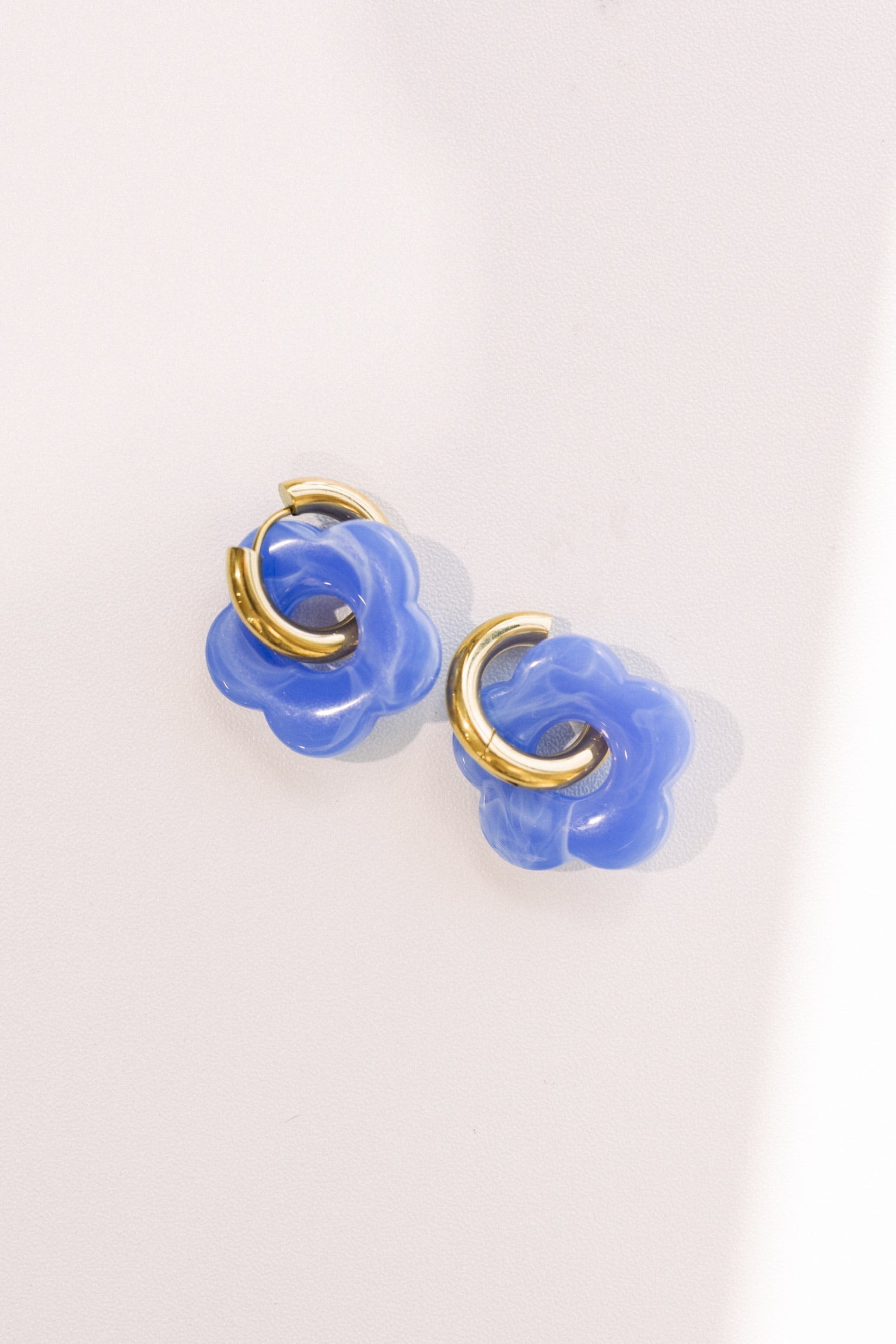 Color Me Daisy Hoop Earrings || Choose Color