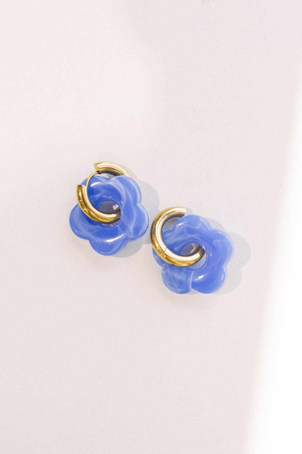 Color Me Daisy Hoop Earrings || Choose Color
