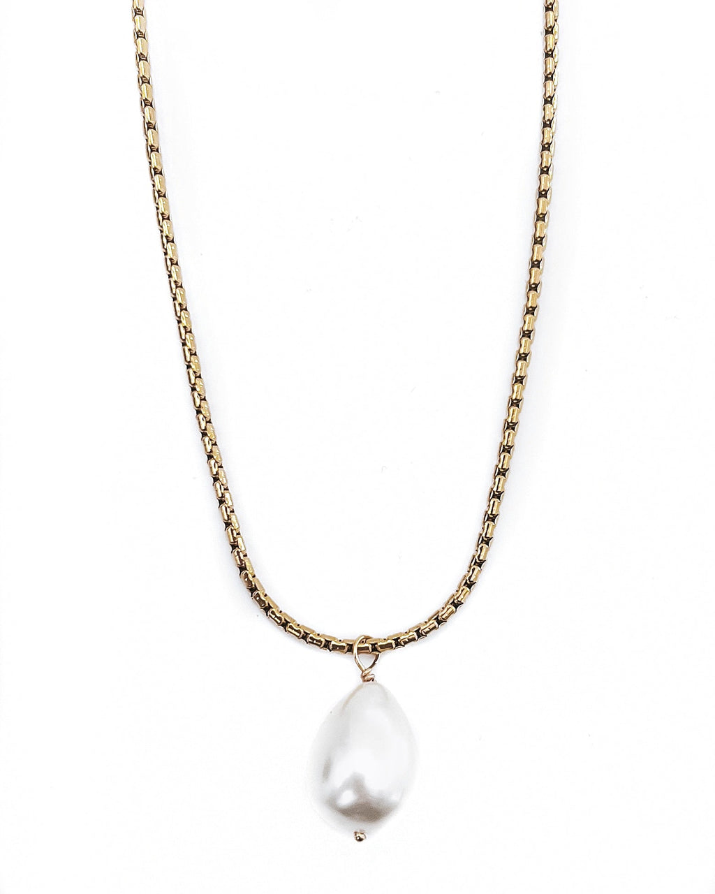 Daphne Pearl Necklace || Choose Length