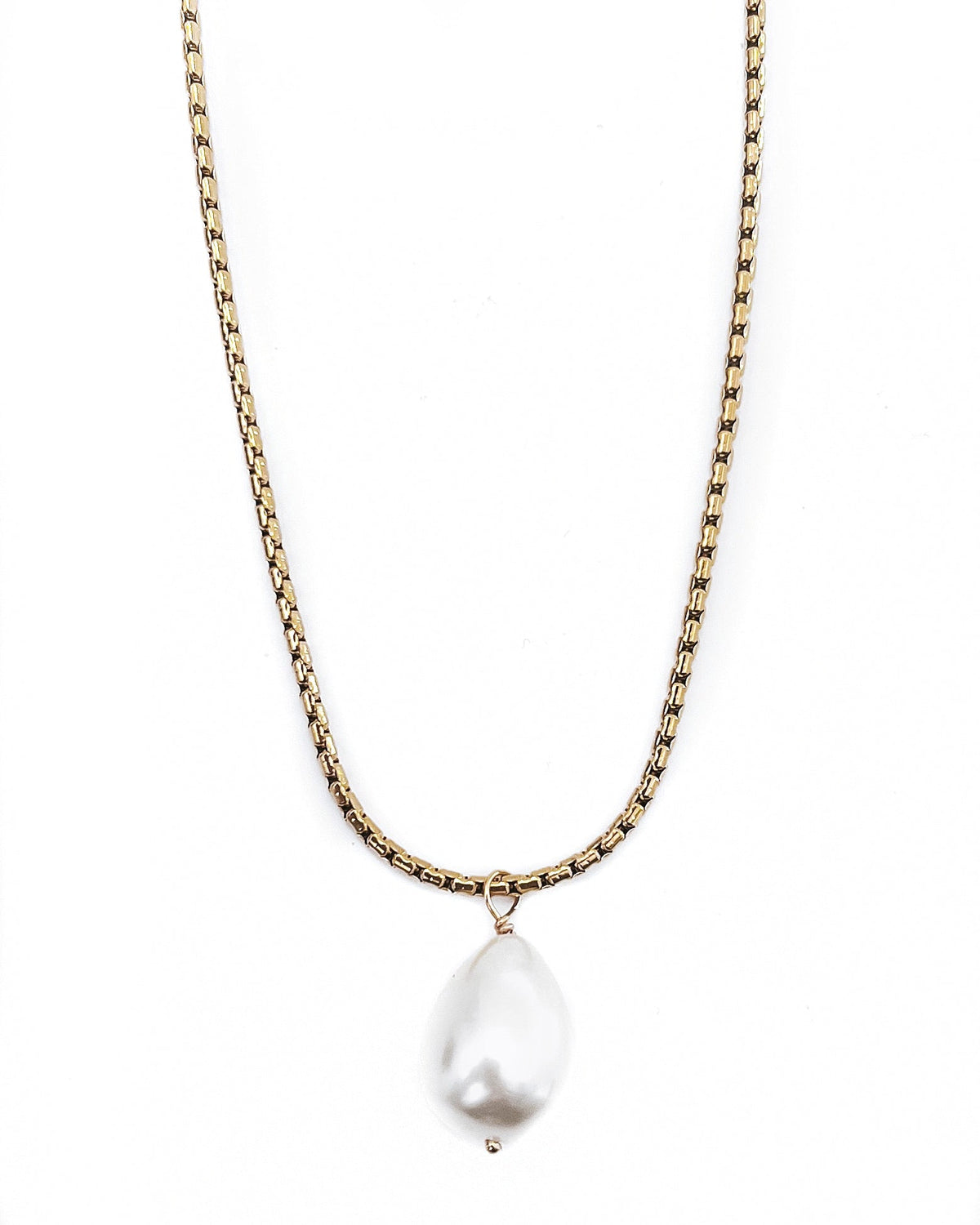 Daphne Pearl Necklace || Choose Length