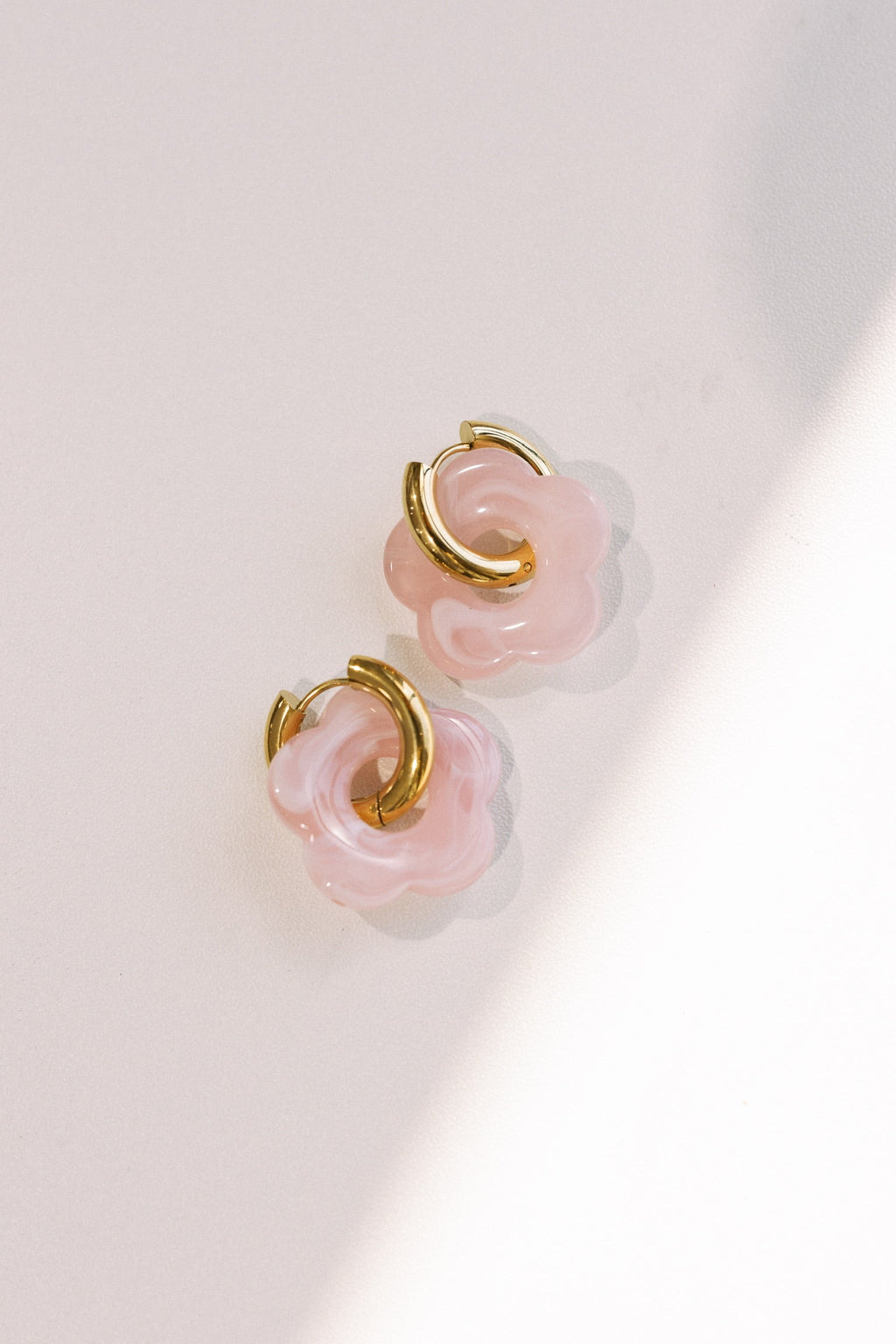 Color Me Daisy Hoop Earrings || Choose Color