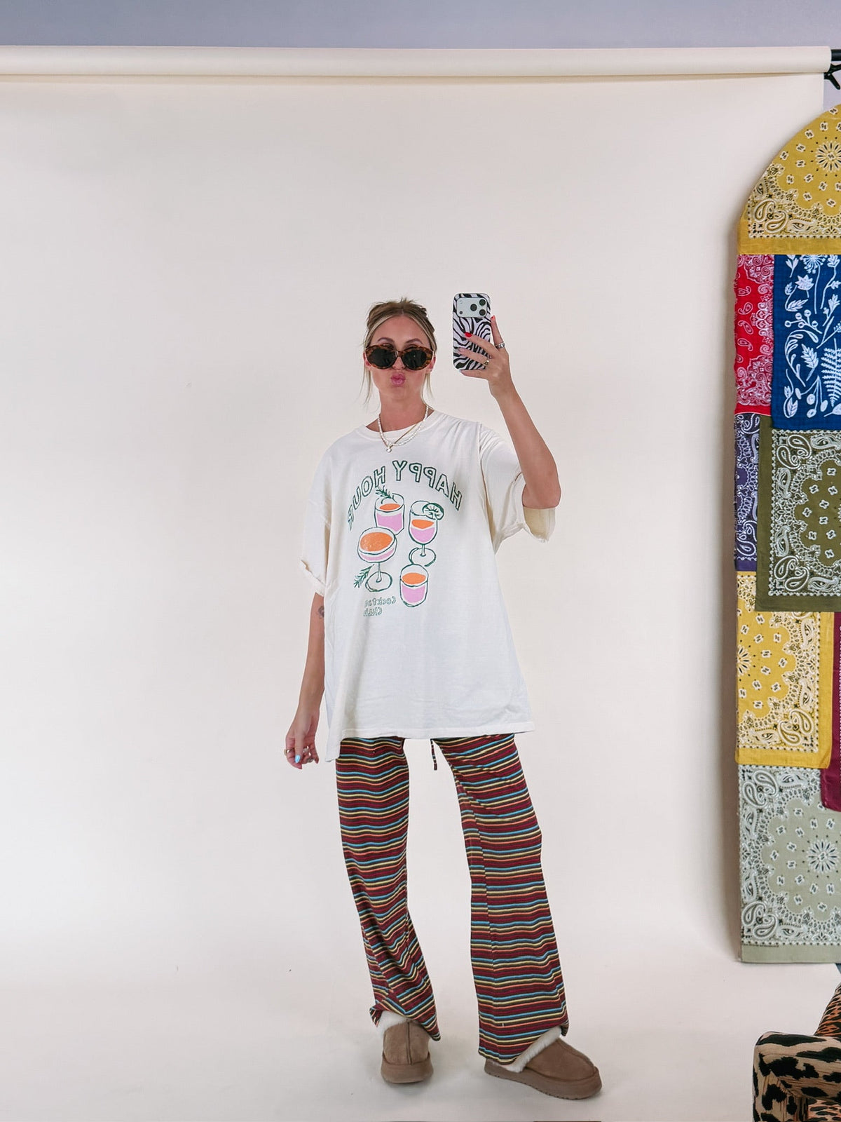 Cocktail Club Tee - Ivory 4