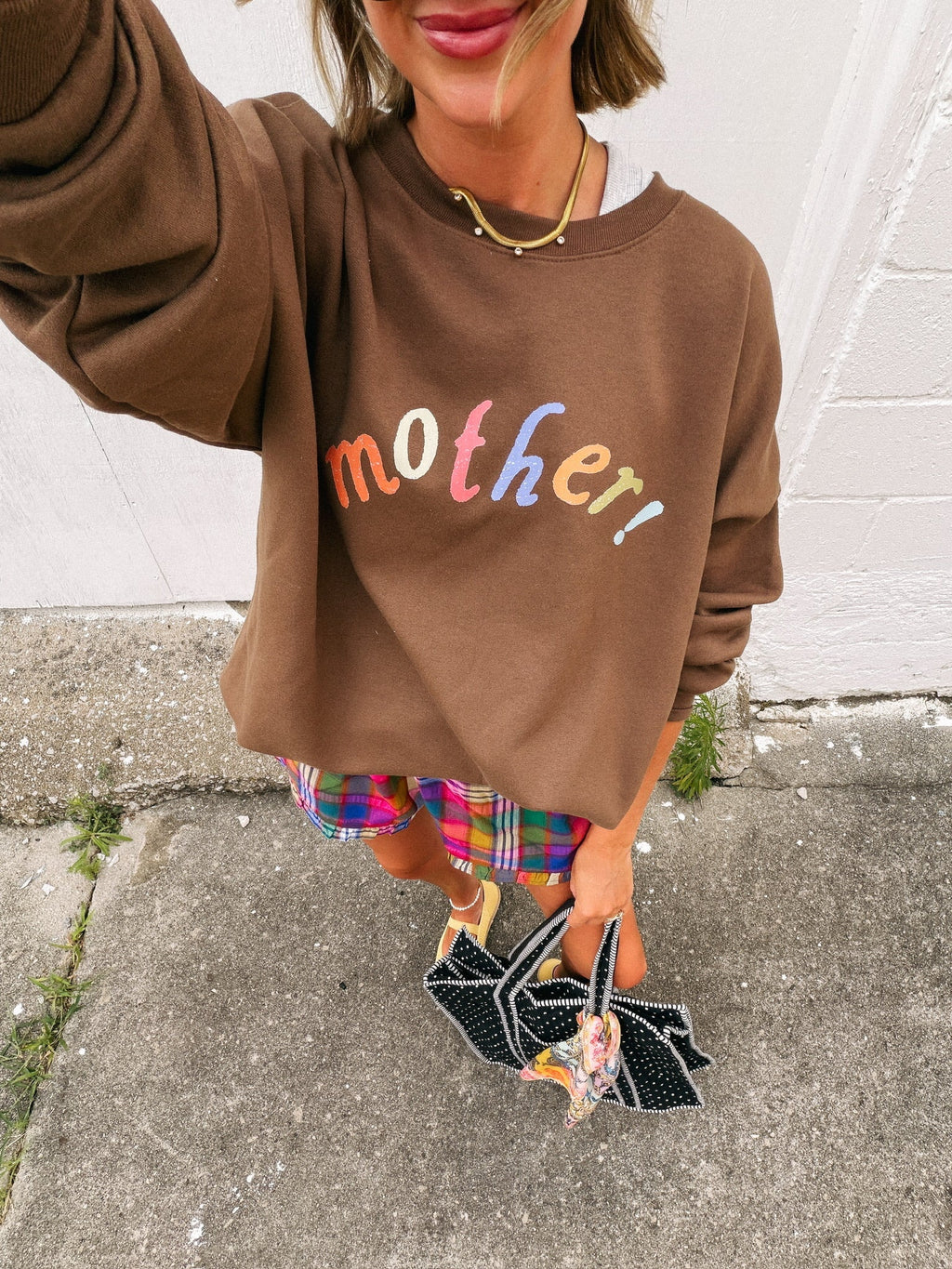 Multicolor Mother! Sweatshirt - Brown