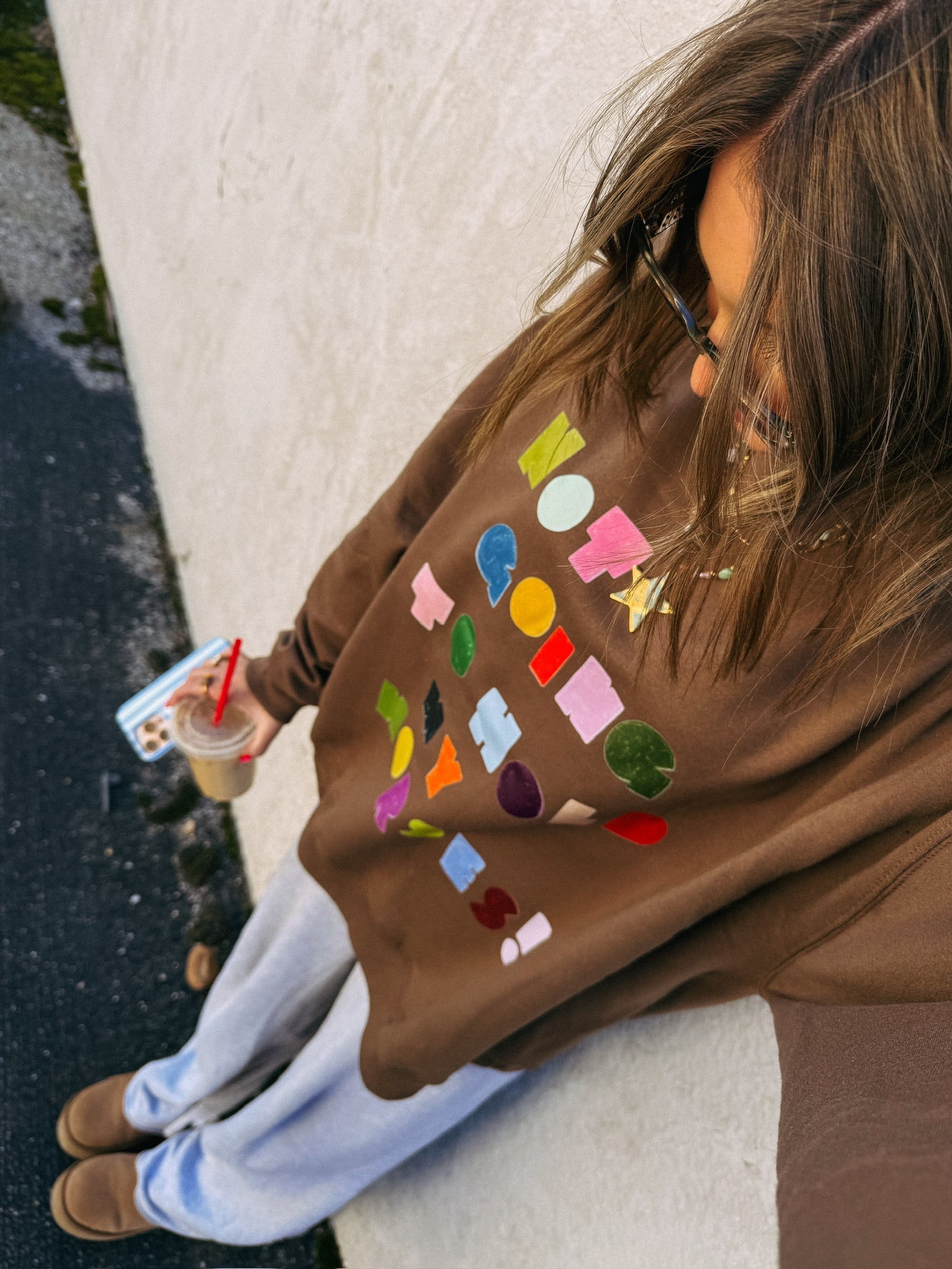 Not Gonna Hold My Horses Sweatshirt - Hanes / Brown