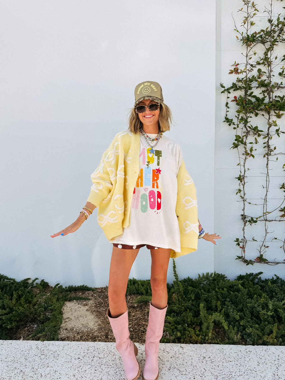 Whimsical Motherhood Tee - Ivory 4