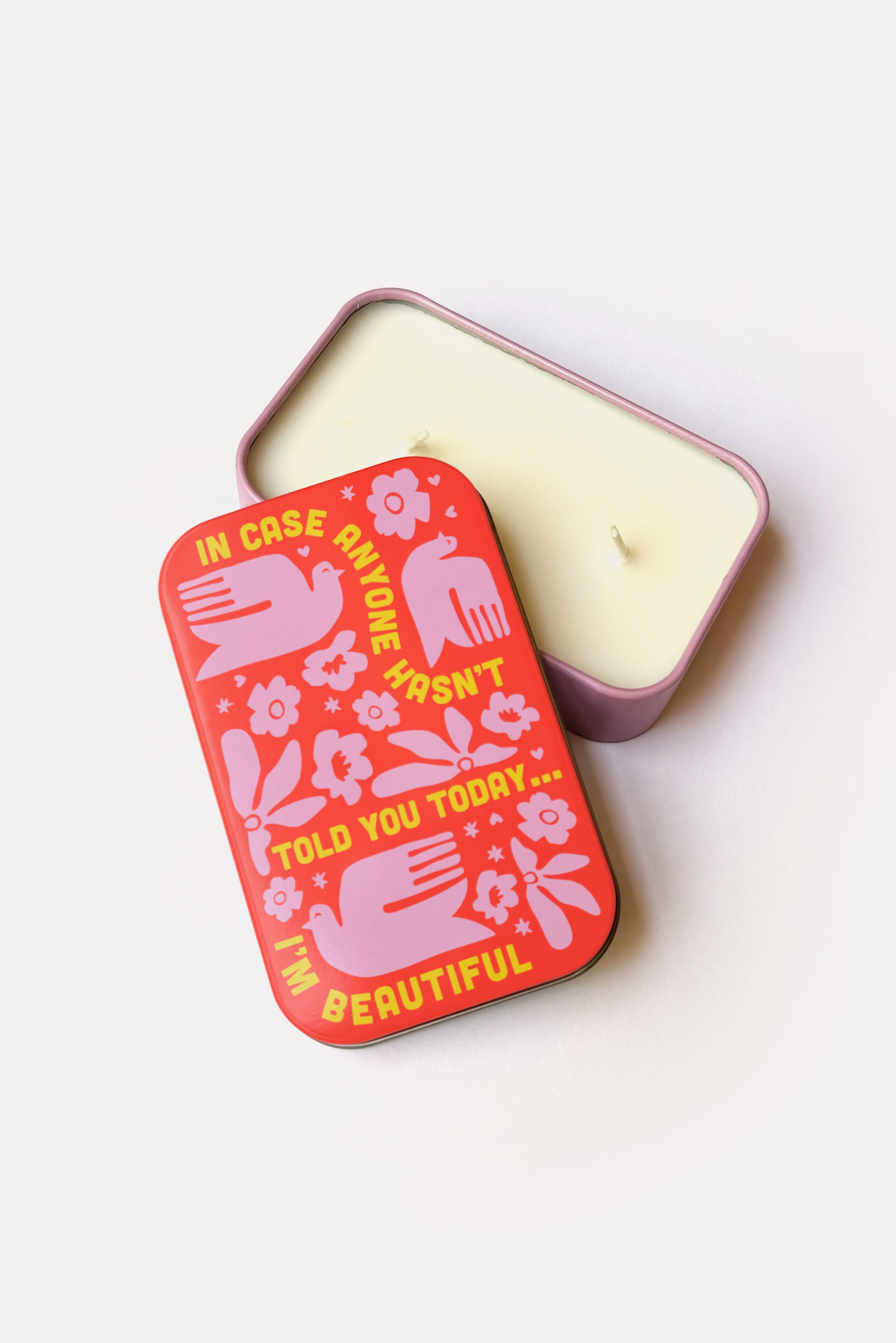 2.8oz Tin Candle - I'm Beautiful