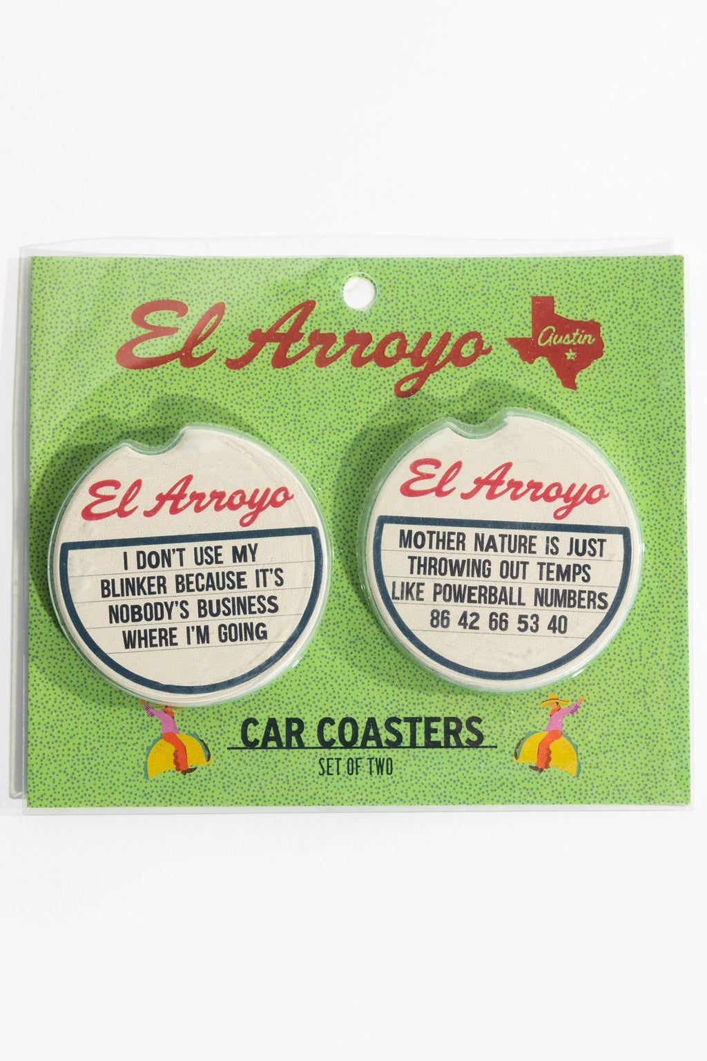 Car Coaster Set - Mother Nature