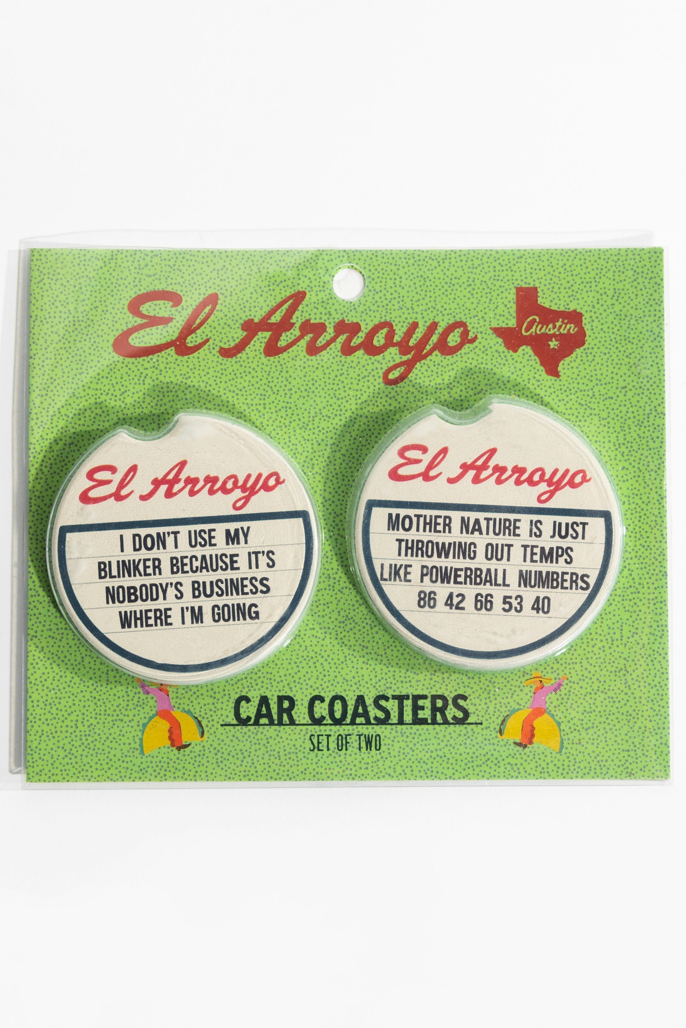 Car Coaster Set - Mother Nature