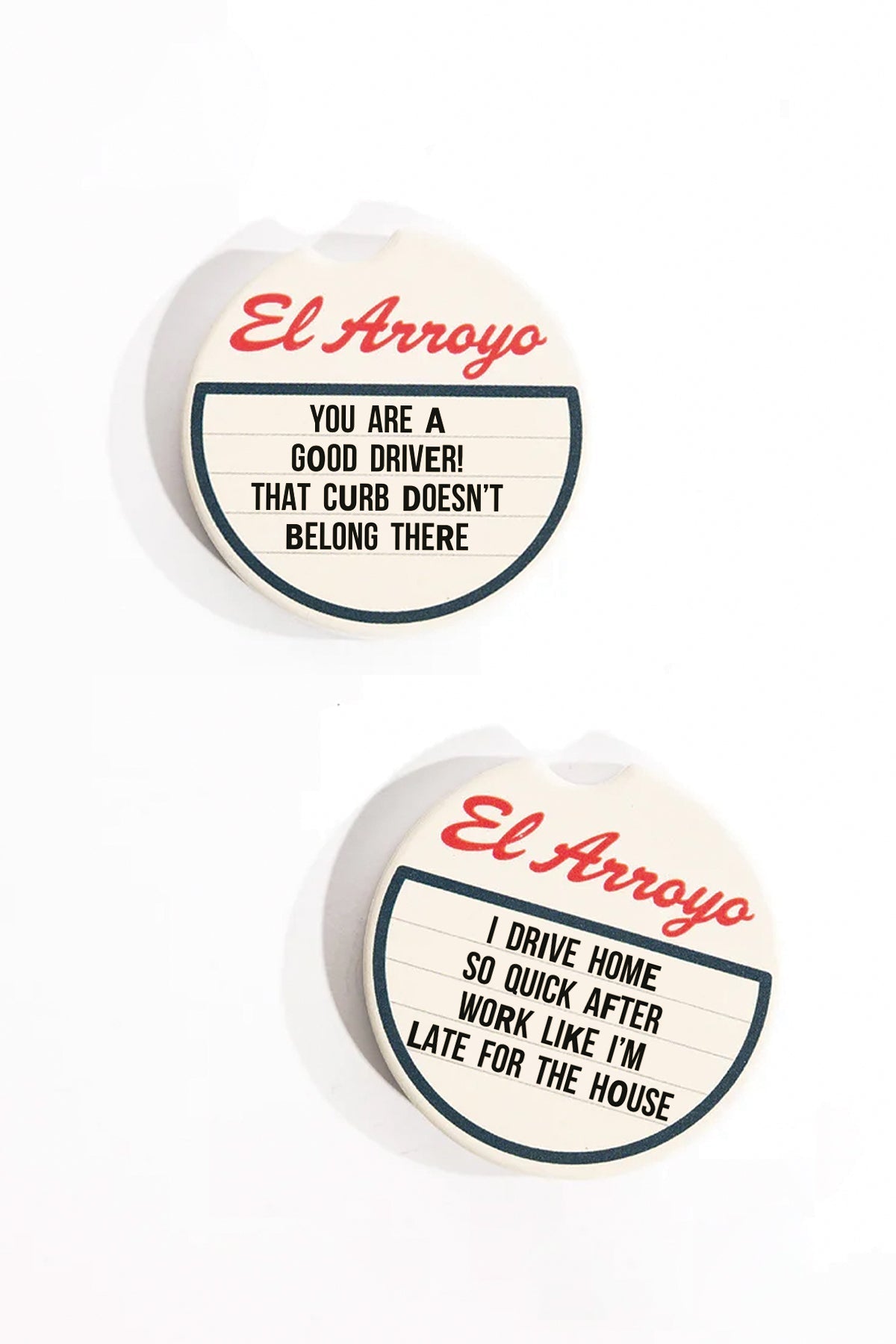 Car Coaster Set - Good Driver