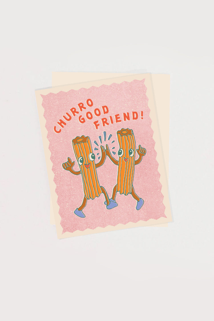 Greeting Card - CHURRO FRIEND - Blank Inside