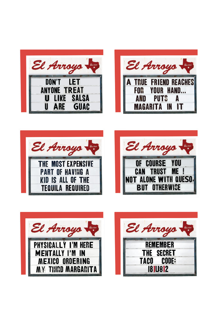 Greeting Cards - Pre-Pack TEX-MEX
