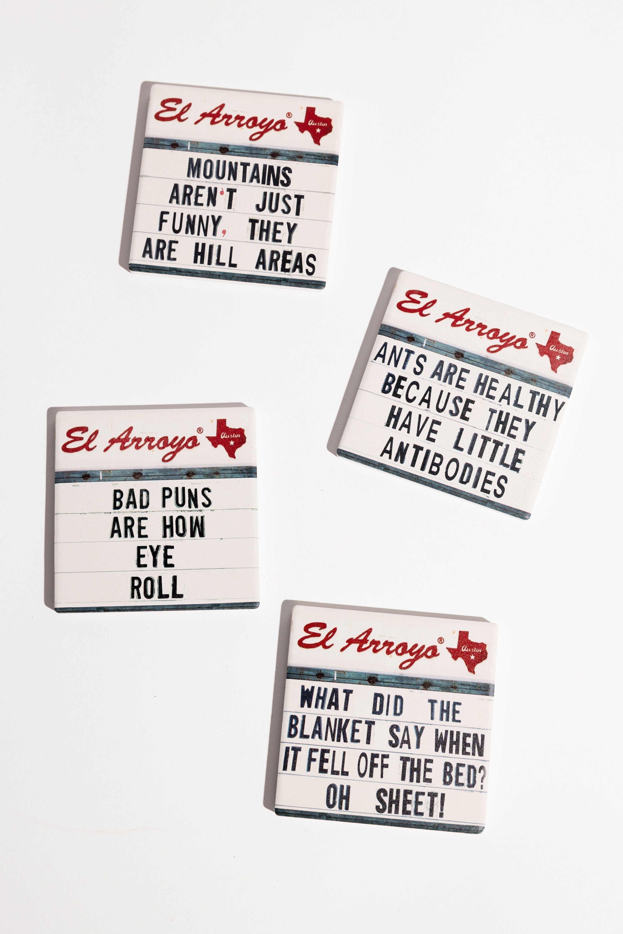 Coaster Set - Dad Jokes