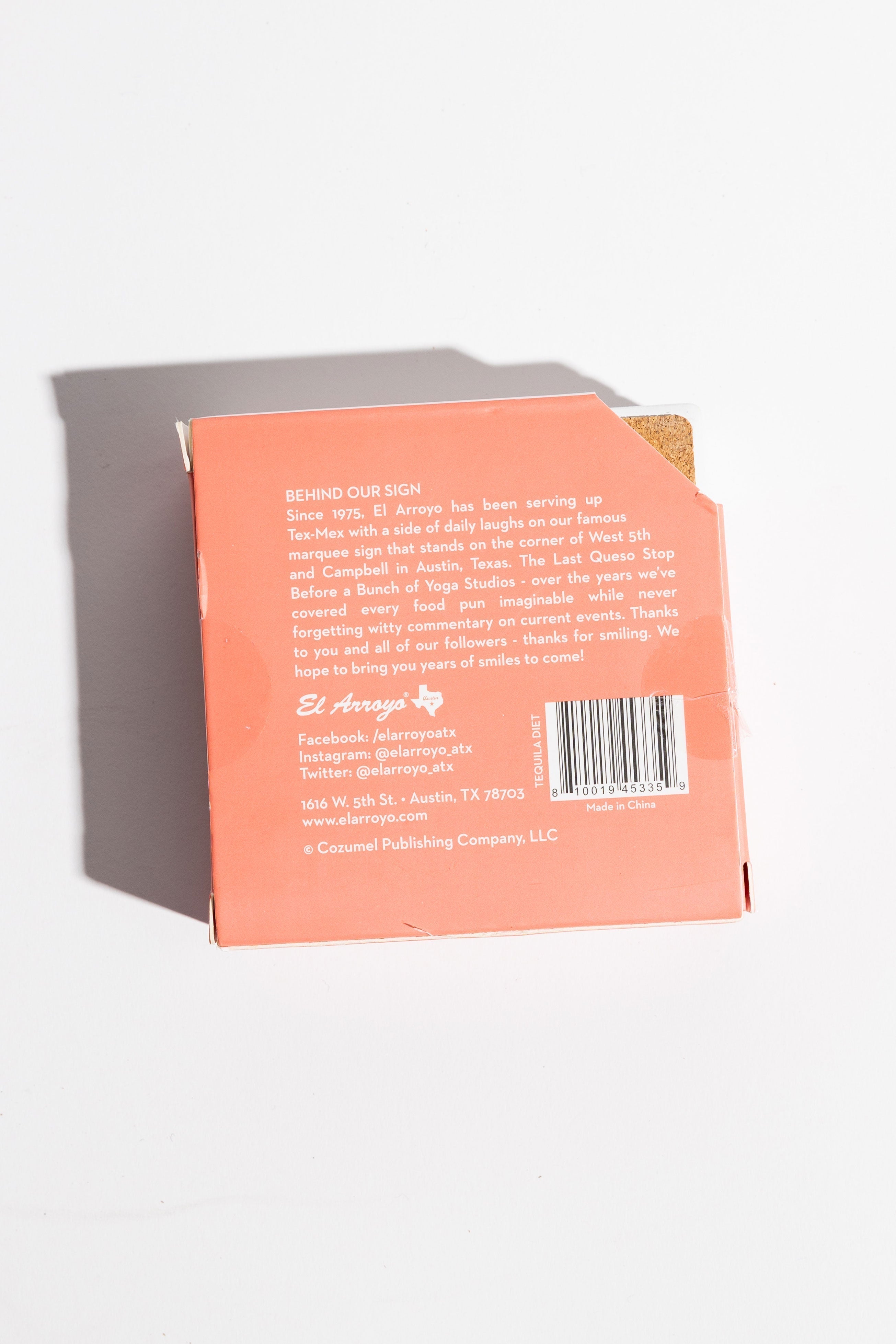 Coaster Set - Tequila Diet