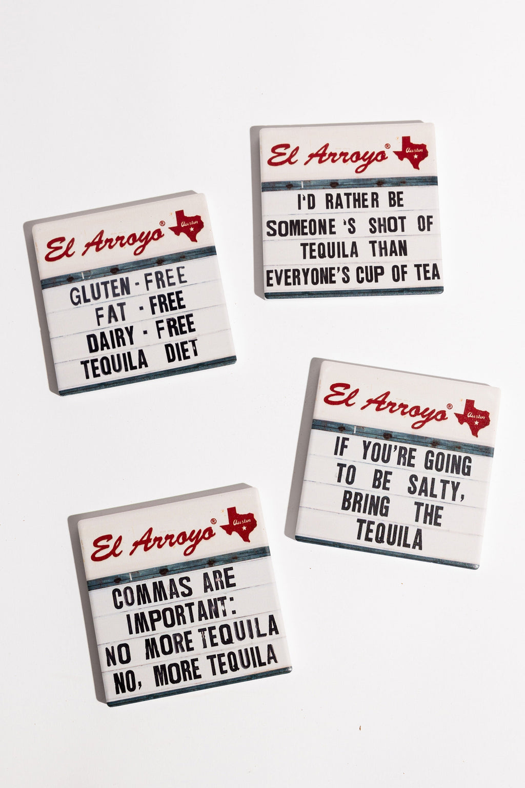 Coaster Set - Tequila Diet