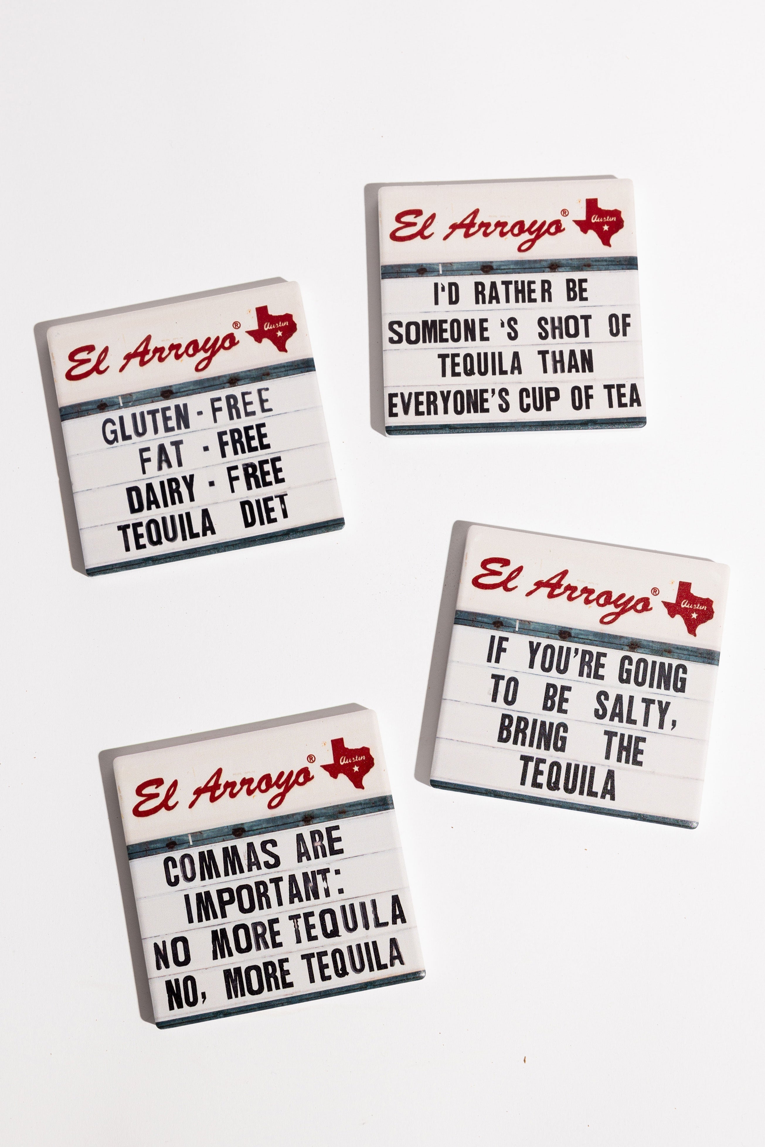 Coaster Set - Tequila Diet