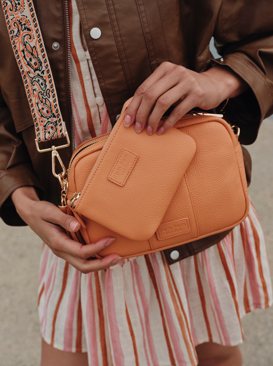 Chelsea Coin Purse Mango Tango