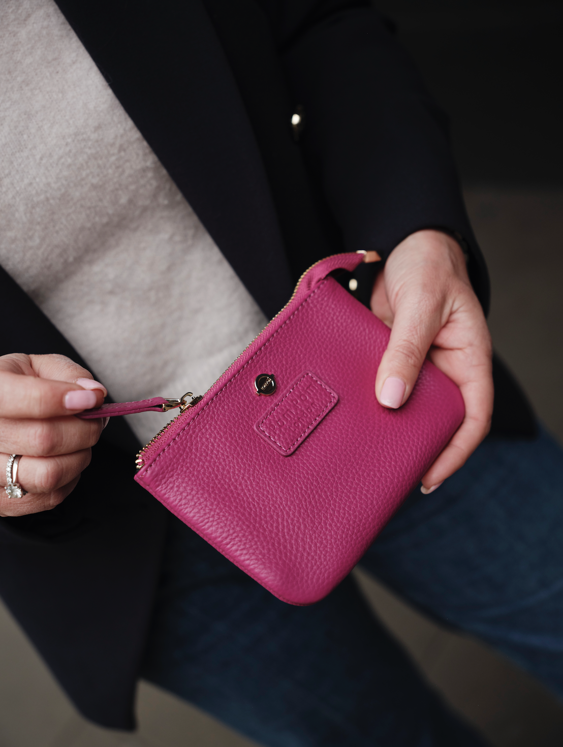 Chelsea Coin Purse Metropolitan Line Magenta