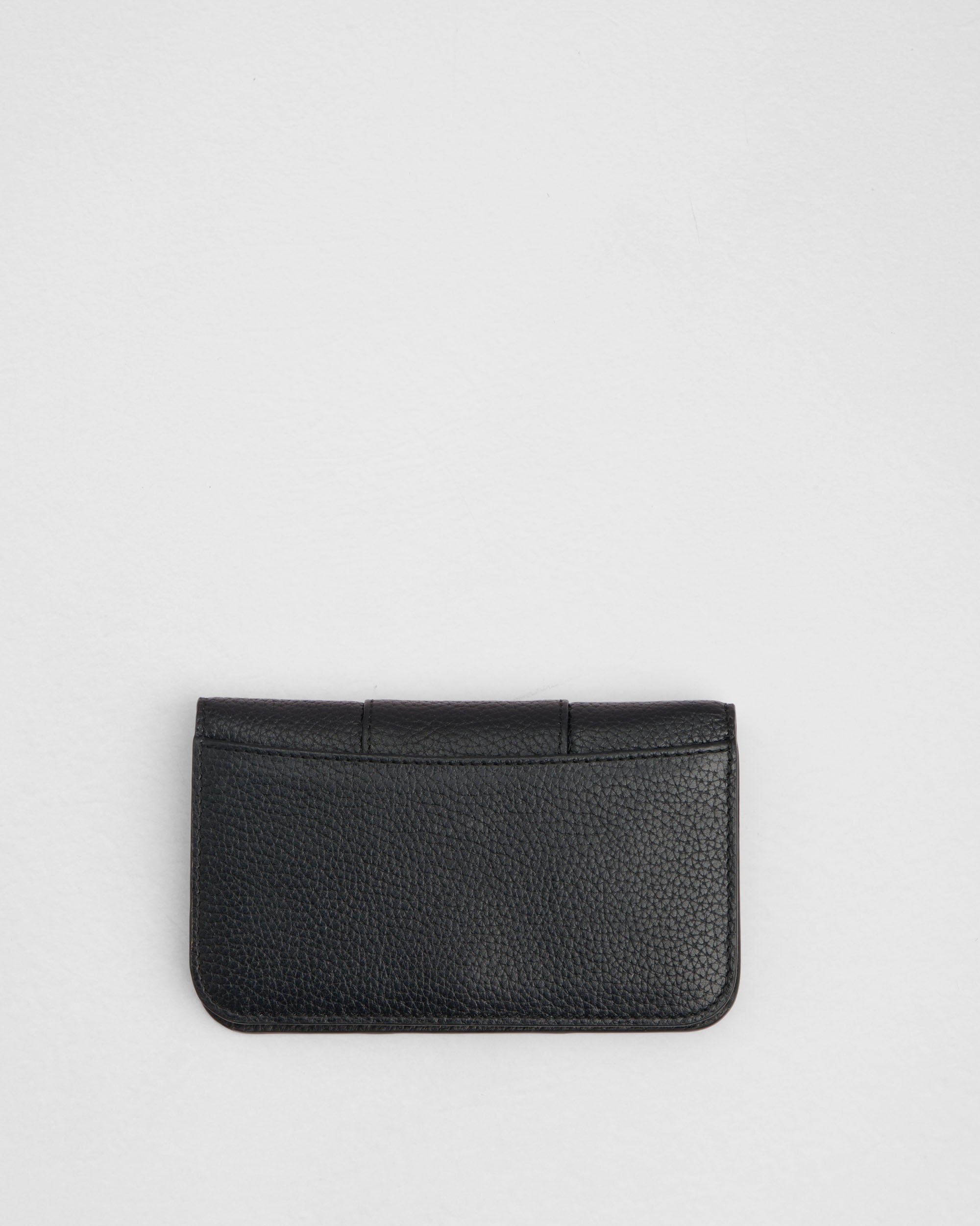 Chelsea Small Flat Wallet Black