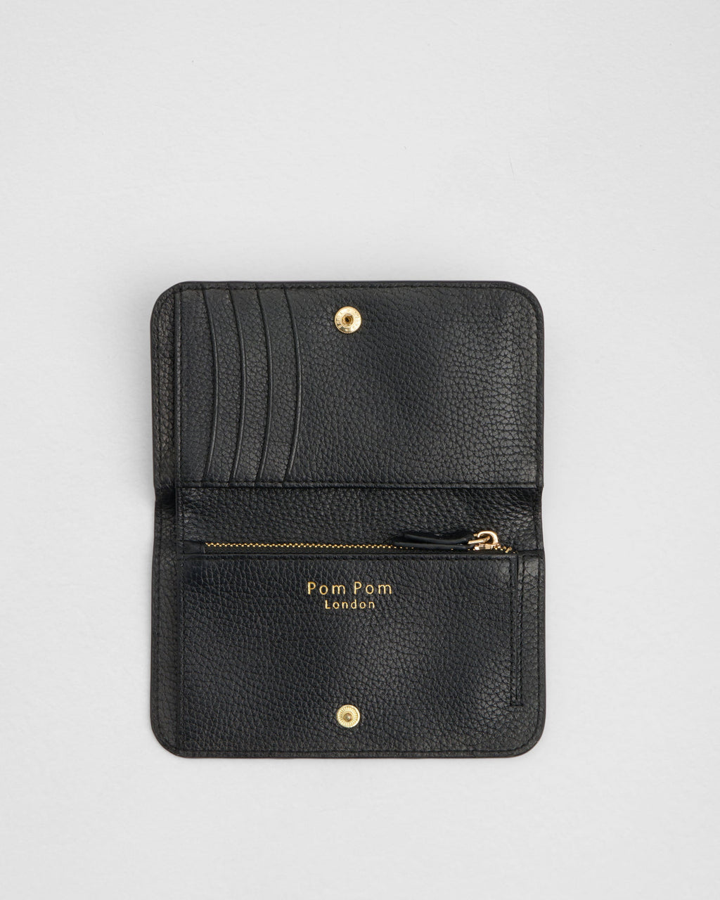 Chelsea Small Flat Wallet Black