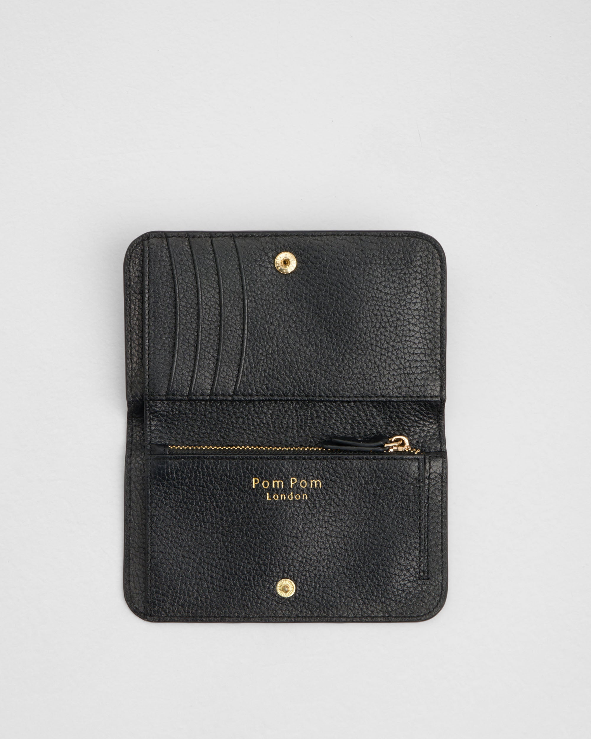 Chelsea Small Flat Wallet Black