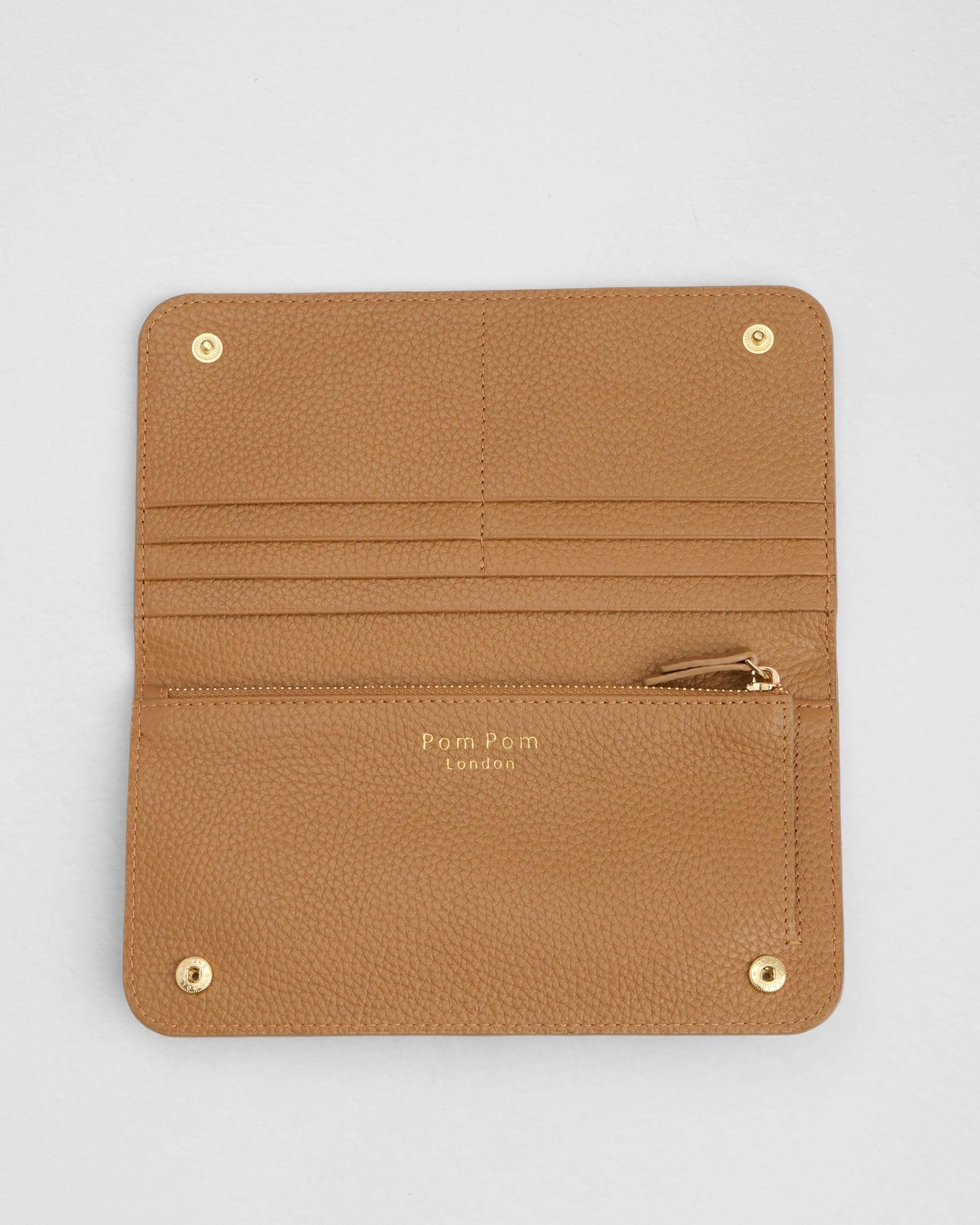 Chelsea Large Flat Wallet Maple