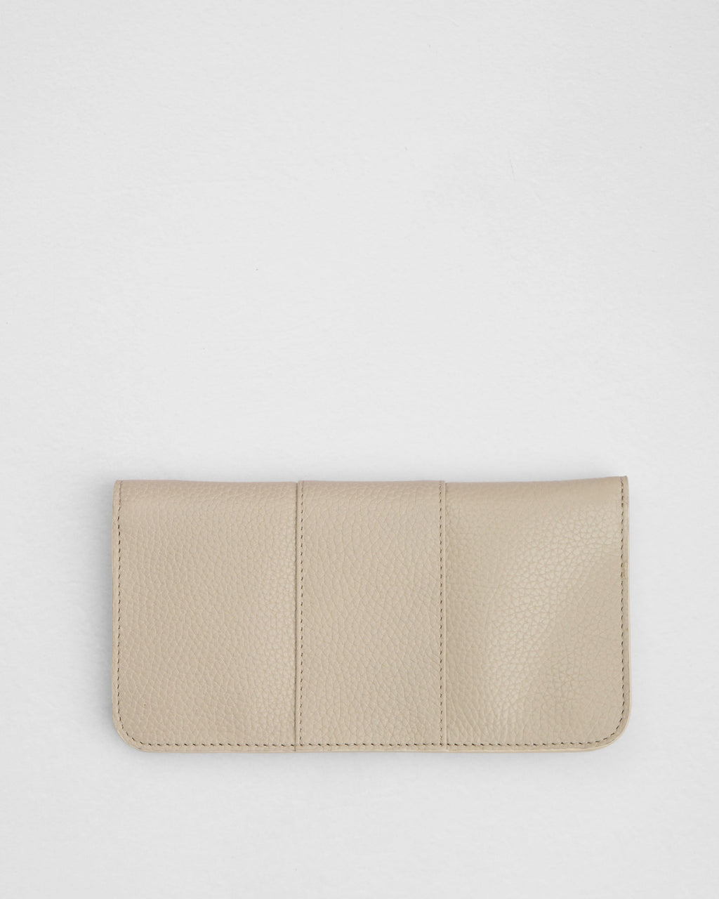 Chelsea Large Flat Wallet Stone