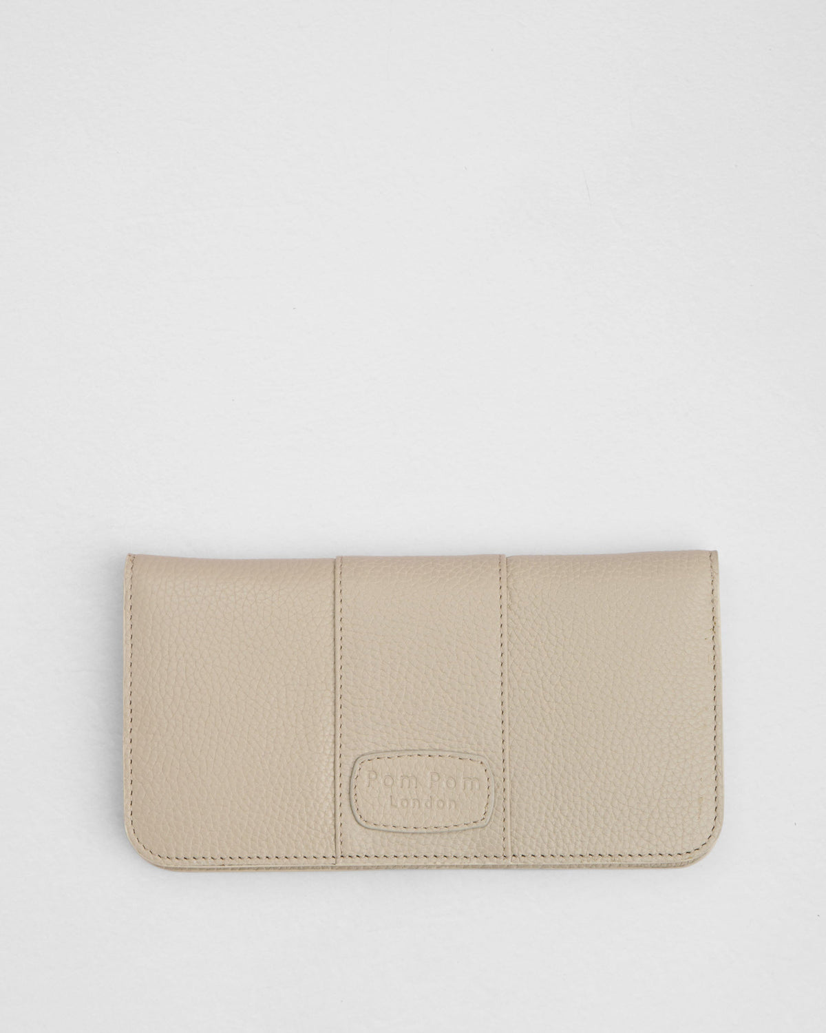 Chelsea Large Flat Wallet Stone