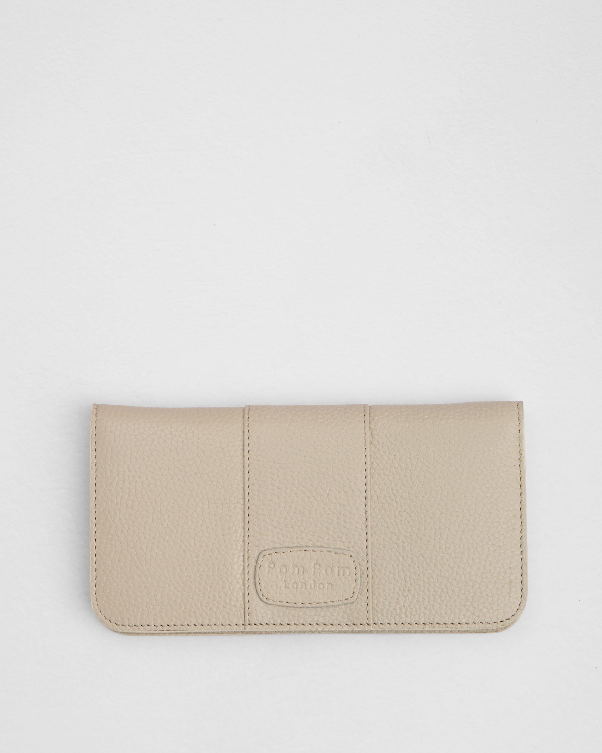Chelsea Large Flat Wallet Stone