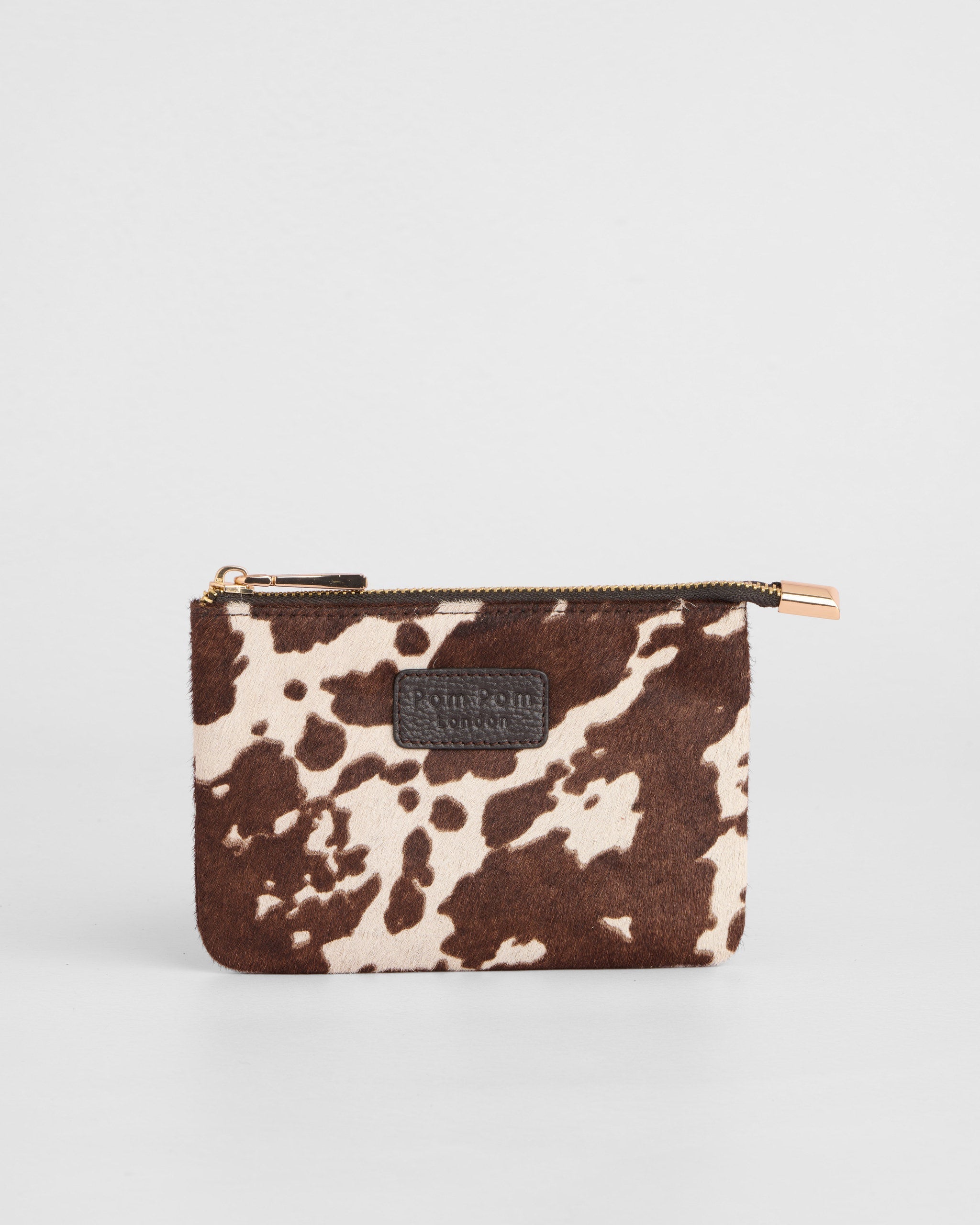 Chelsea Coin Purse Cow Print