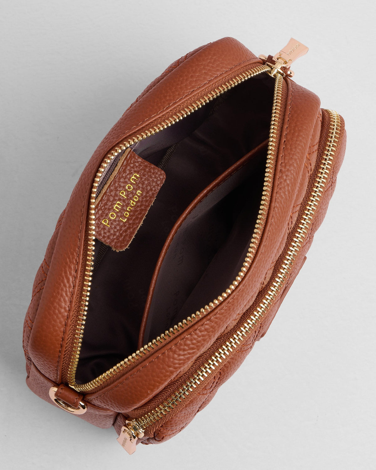 Original Bag Diamond Quilted Chestnut & Accessories