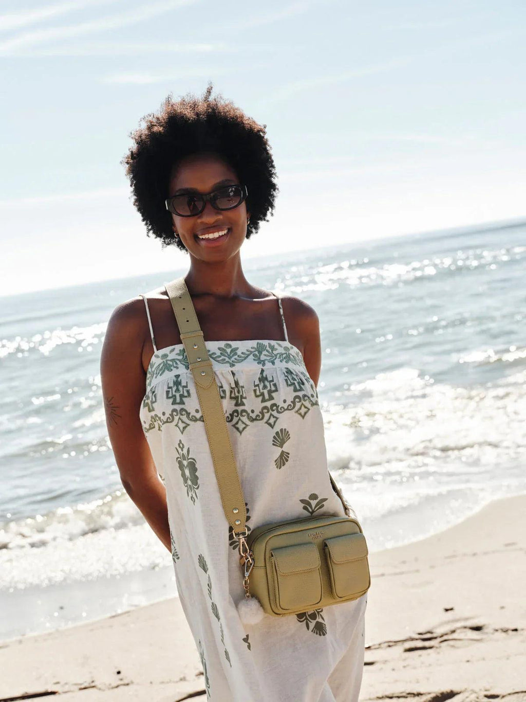 Chiswick Cargo Bag Pale Fern