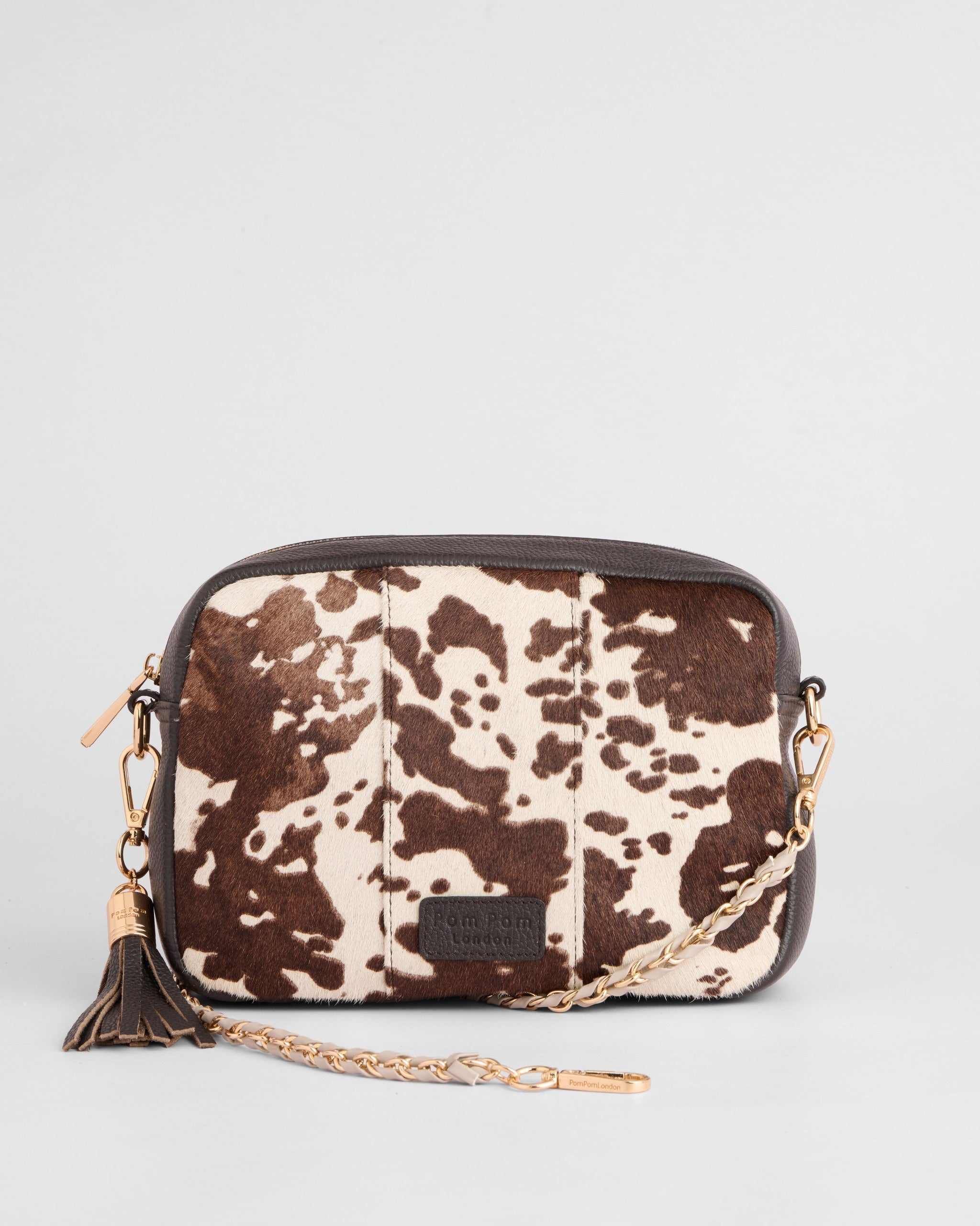 City Crossbody Bag Cow Print