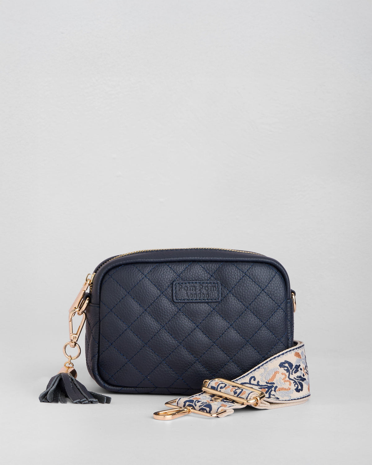 Quilted City MINI Bag Navy & Accessories