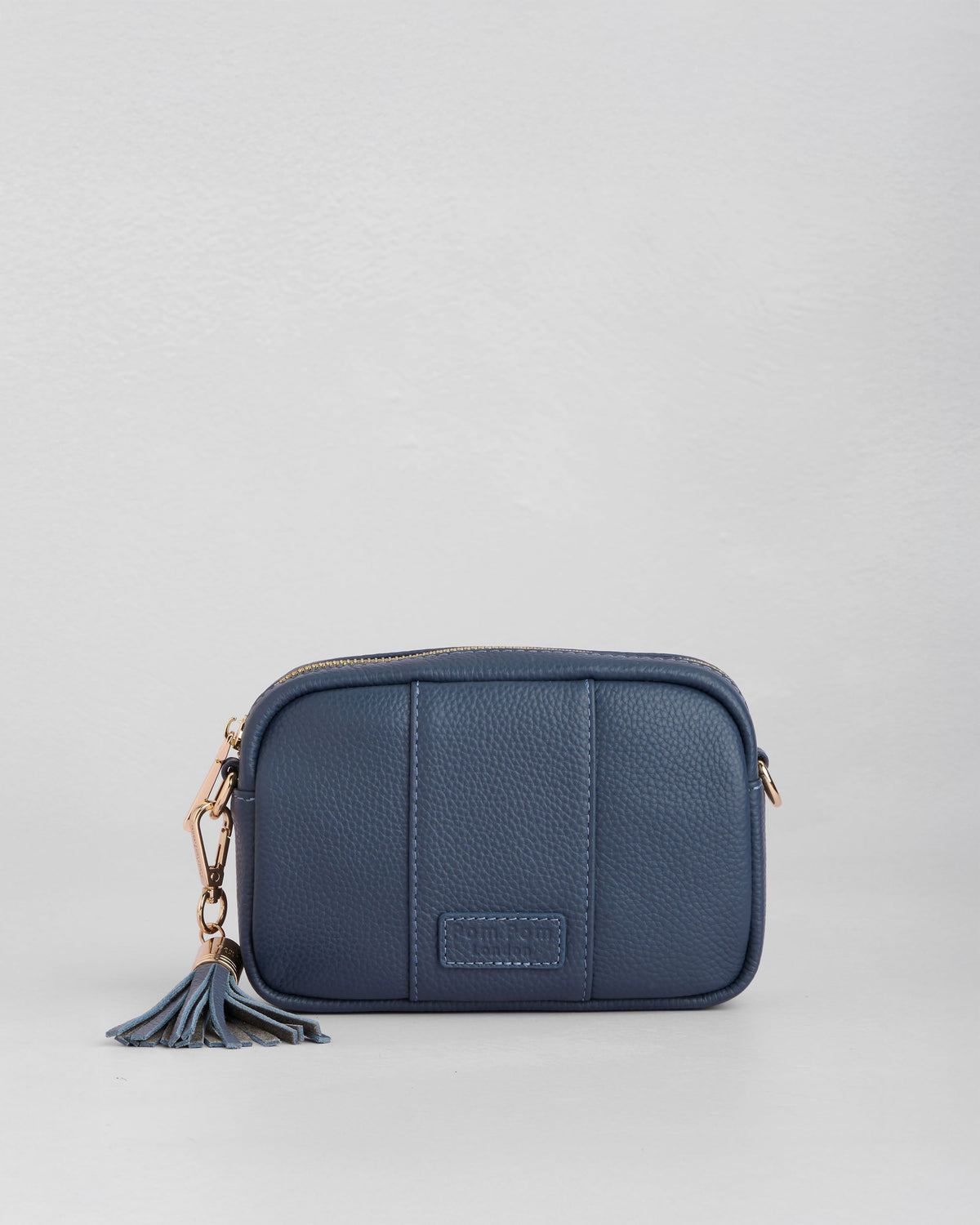 Pom Pom London City MINI Bag Slate Blue