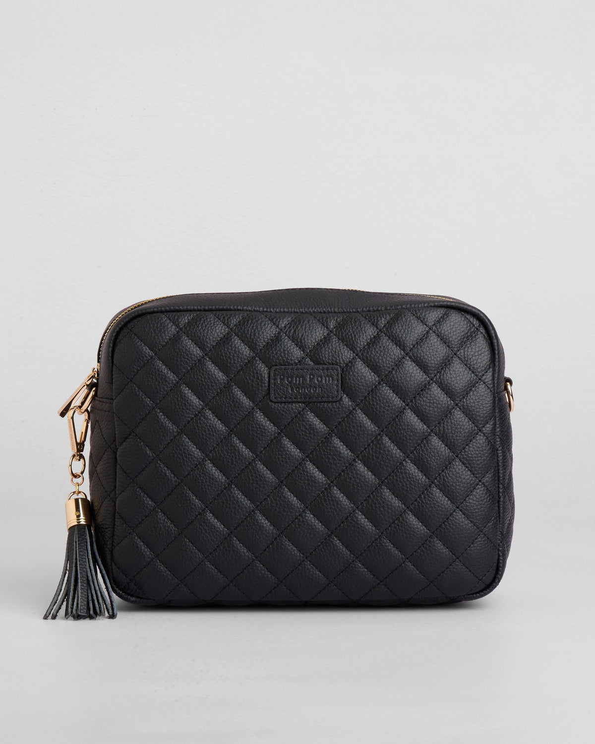 Pom Pom London Quilted City Plus Bag Black